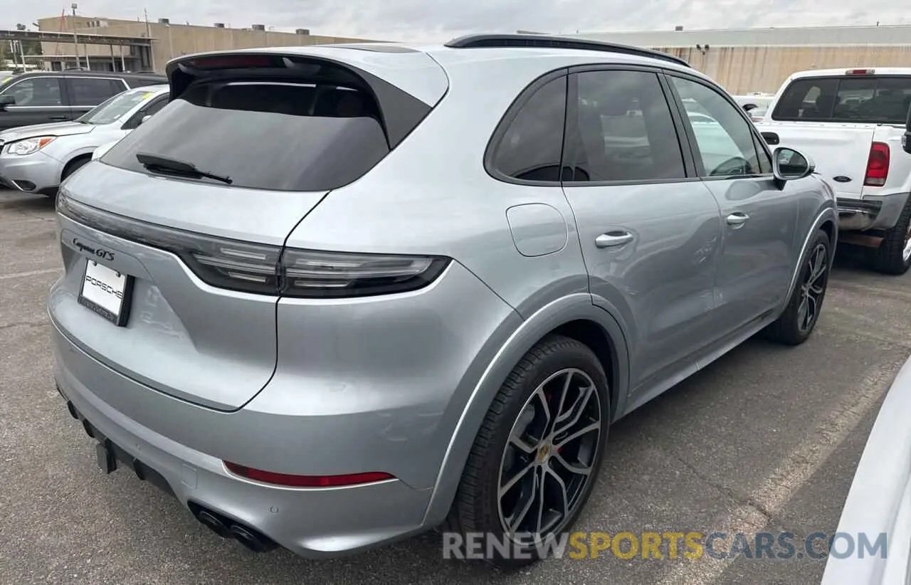 4 Photograph of a damaged car WP1AG2AY0MDA34520 PORSCHE CAYENNE 2021