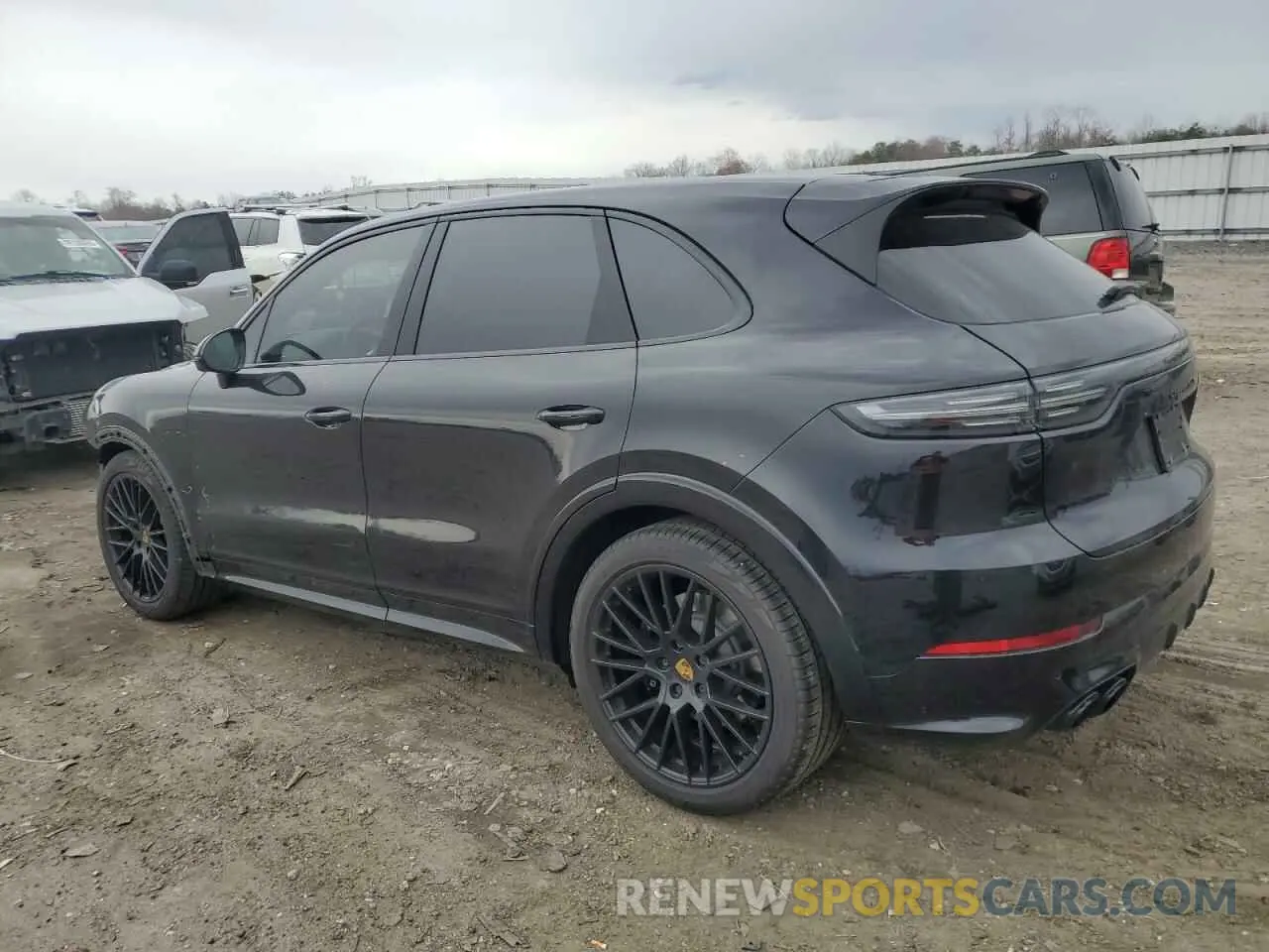 2 Photograph of a damaged car WP1AG2AY0MDA34761 PORSCHE CAYENNE 2021