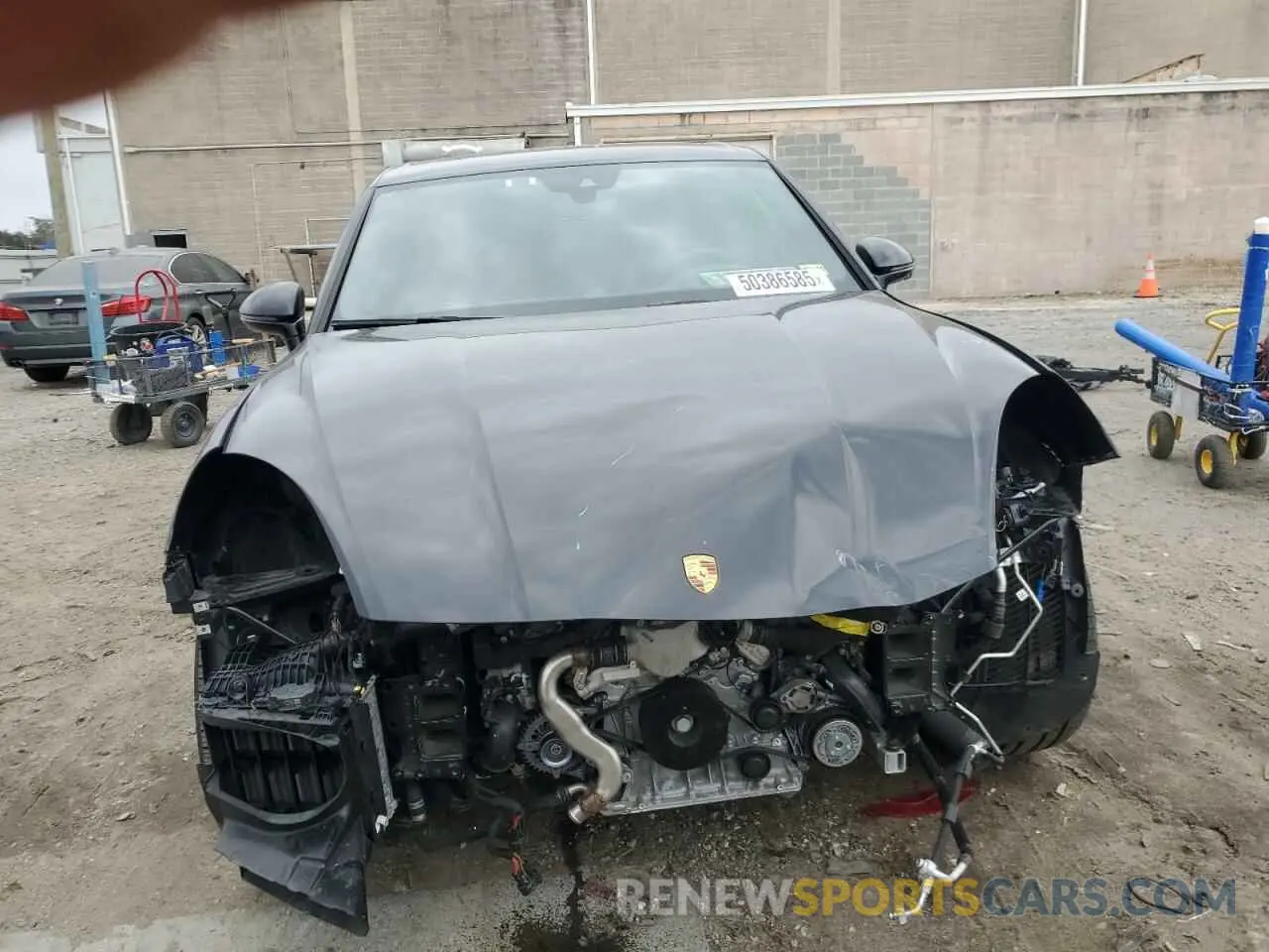 5 Photograph of a damaged car WP1AG2AY0MDA34761 PORSCHE CAYENNE 2021