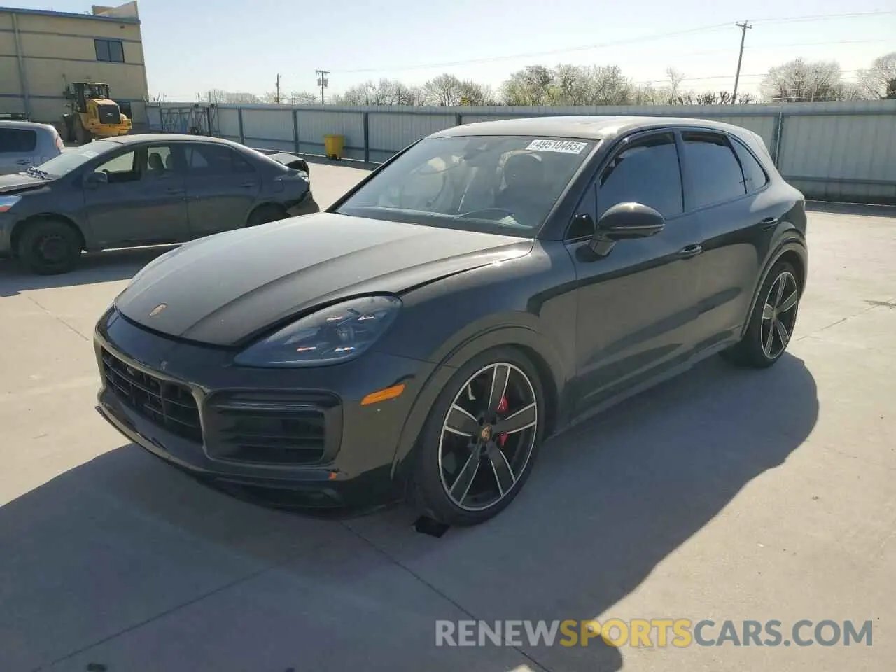 1 Photograph of a damaged car WP1AG2AY3MDA34902 PORSCHE CAYENNE 2021