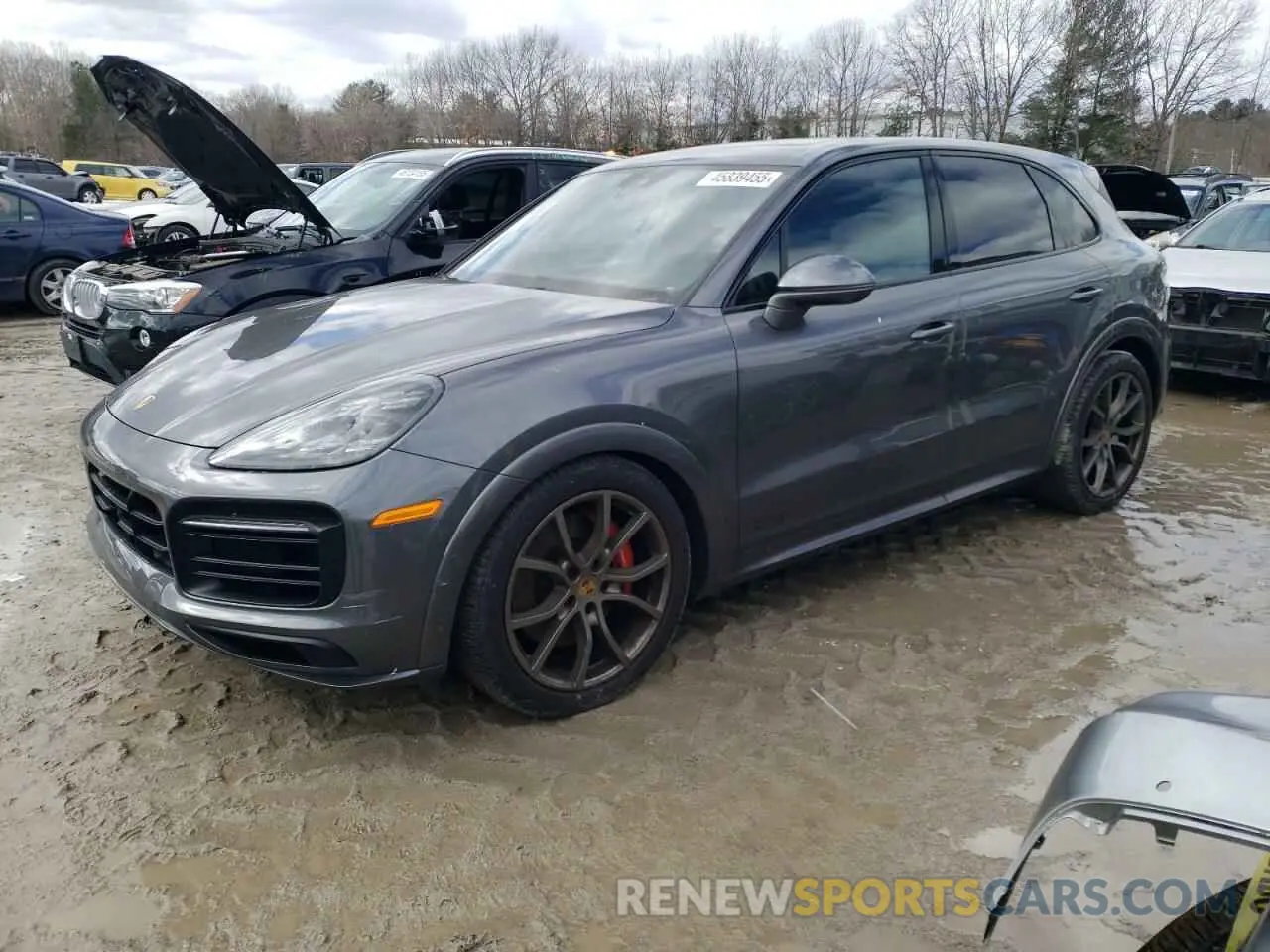 1 Photograph of a damaged car WP1AG2AY4MDA33970 PORSCHE CAYENNE 2021