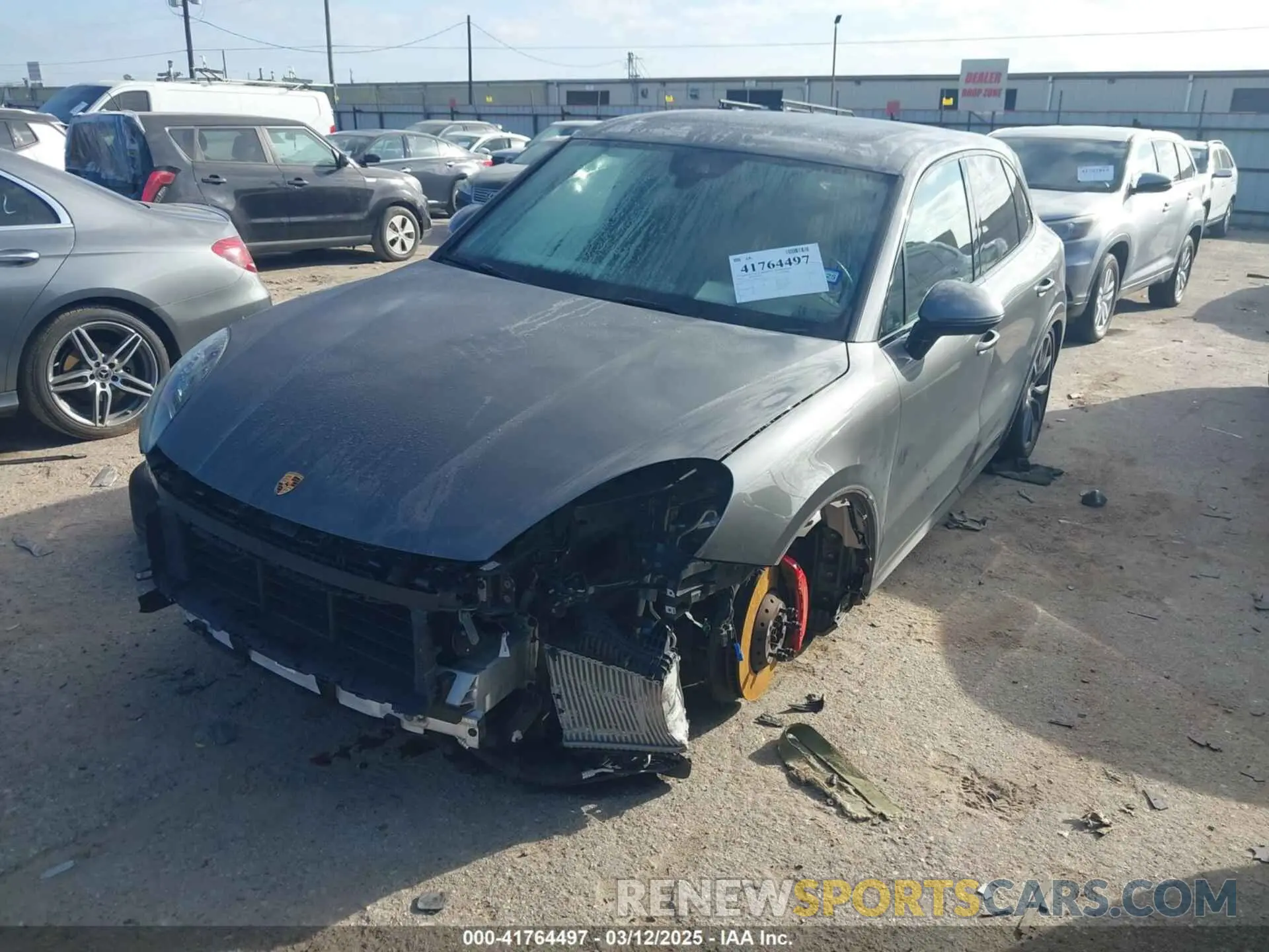 2 Photograph of a damaged car WP1AG2AY5MDA33993 PORSCHE CAYENNE 2021