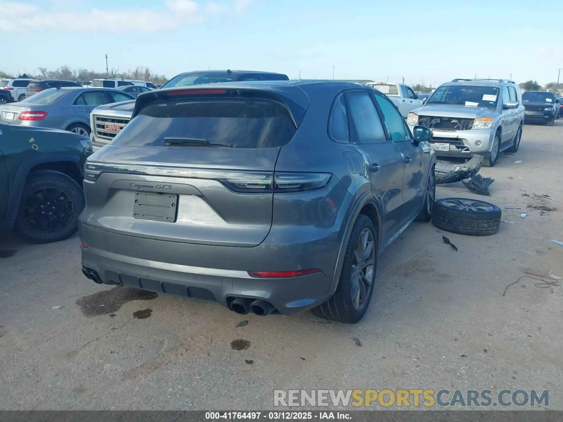 4 Photograph of a damaged car WP1AG2AY5MDA33993 PORSCHE CAYENNE 2021