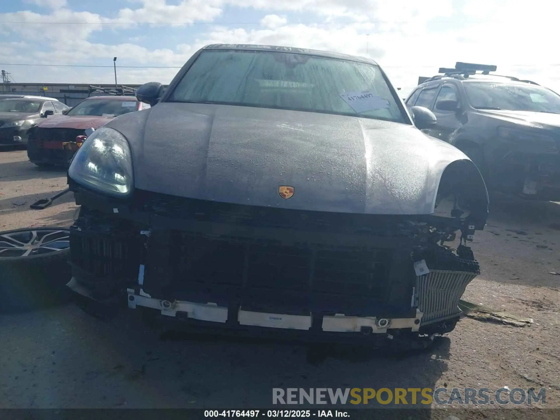6 Photograph of a damaged car WP1AG2AY5MDA33993 PORSCHE CAYENNE 2021