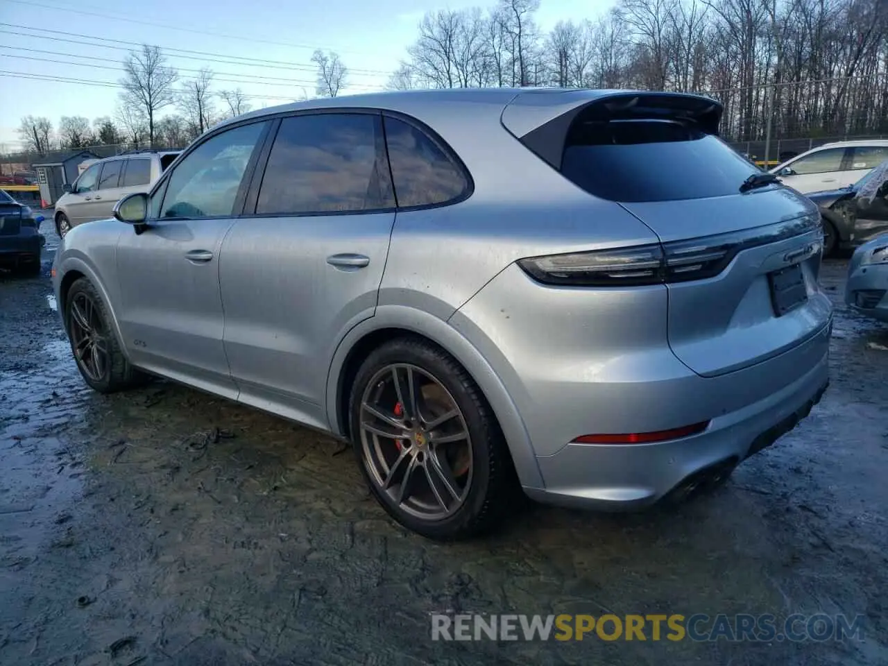 2 Photograph of a damaged car WP1AG2AYXMDA35044 PORSCHE CAYENNE 2021