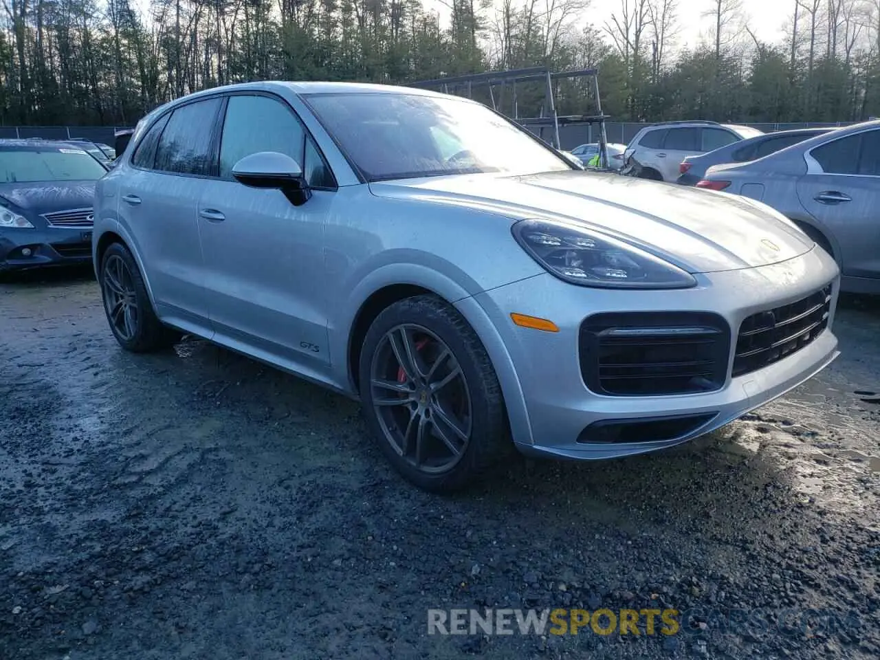 4 Photograph of a damaged car WP1AG2AYXMDA35044 PORSCHE CAYENNE 2021