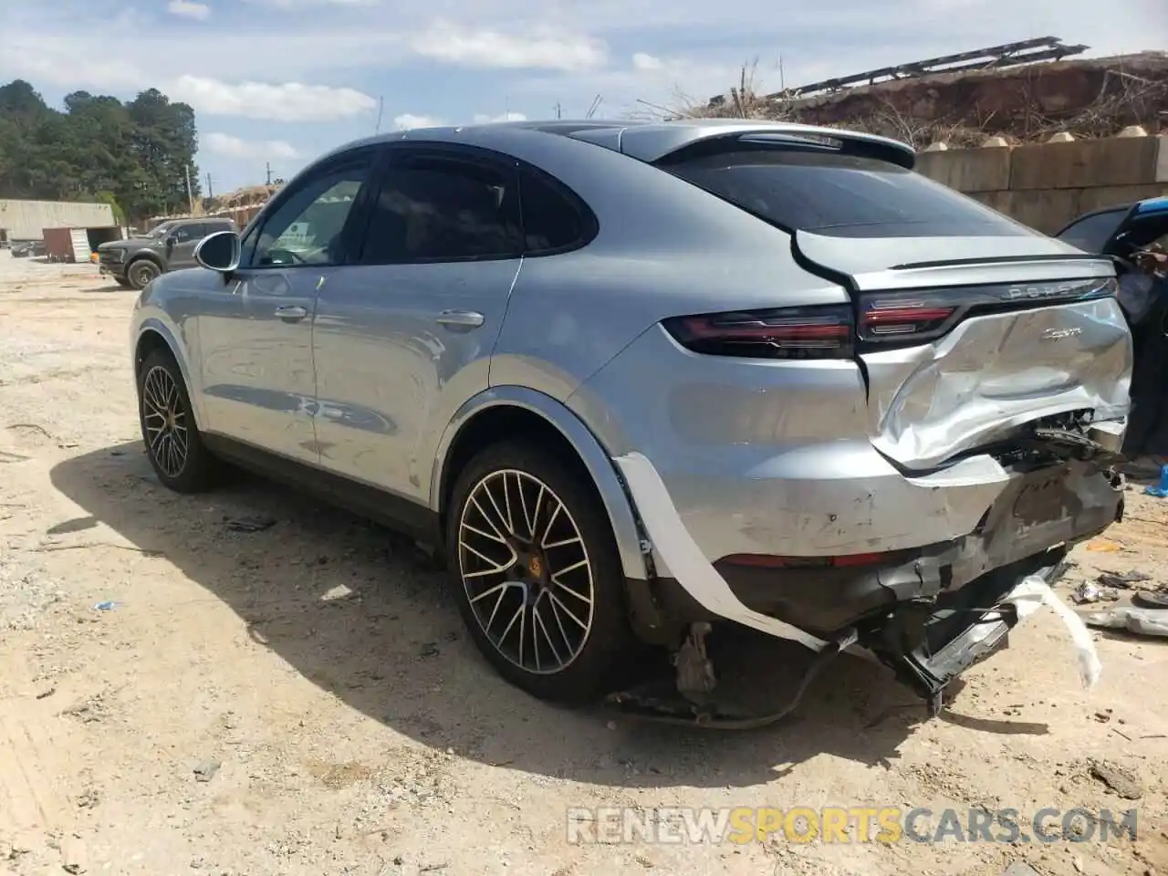 3 Photograph of a damaged car WP1BA2AY1MDA40316 PORSCHE CAYENNE 2021