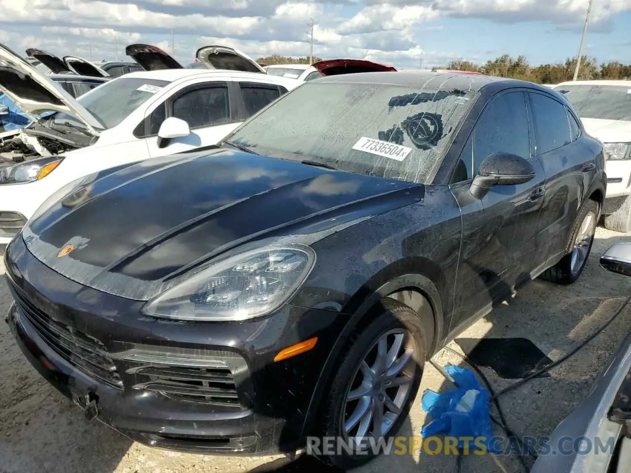 1 Photograph of a damaged car WP1BA2AY1MDA42096 PORSCHE CAYENNE 2021