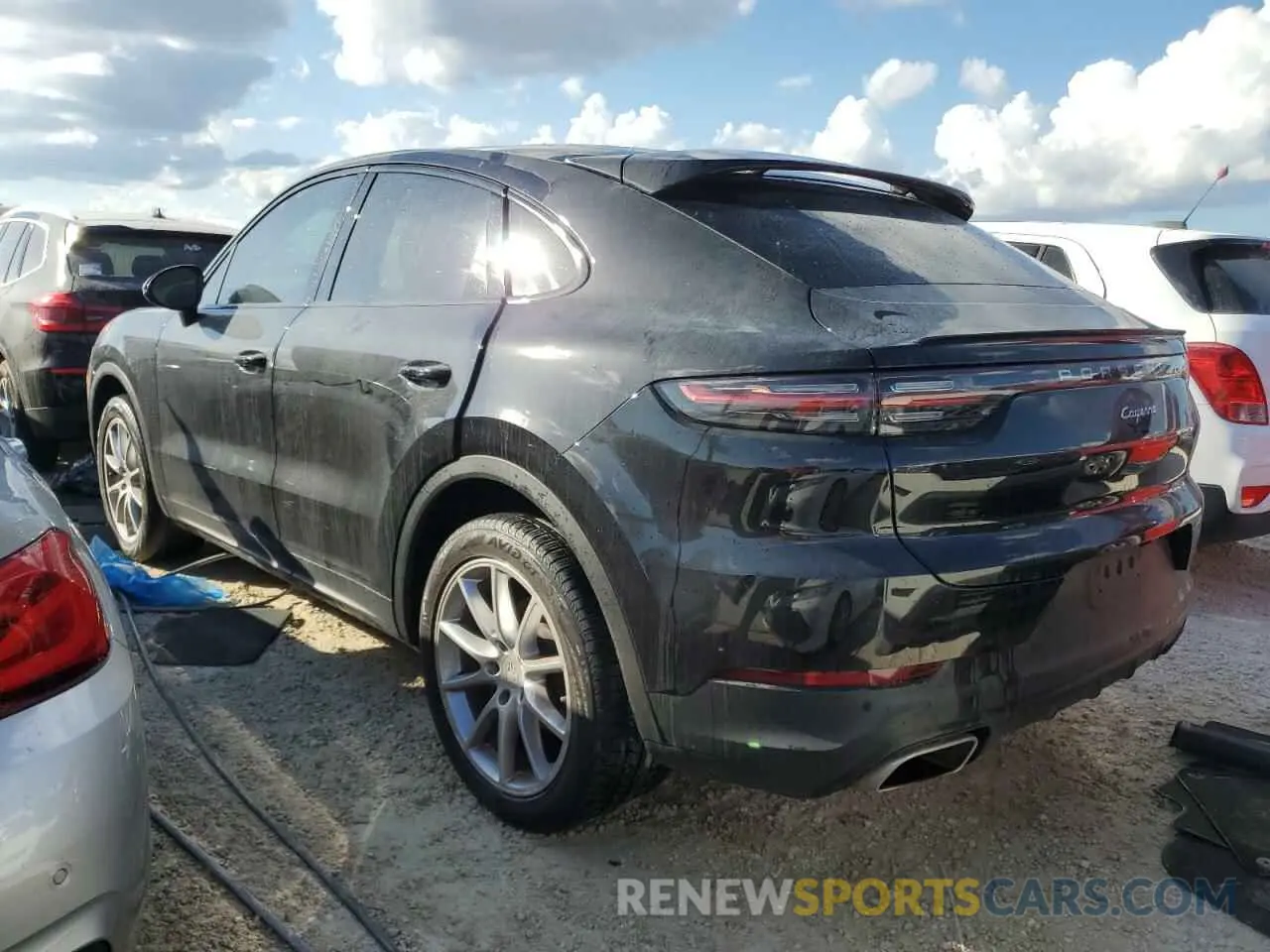 2 Photograph of a damaged car WP1BA2AY1MDA42096 PORSCHE CAYENNE 2021