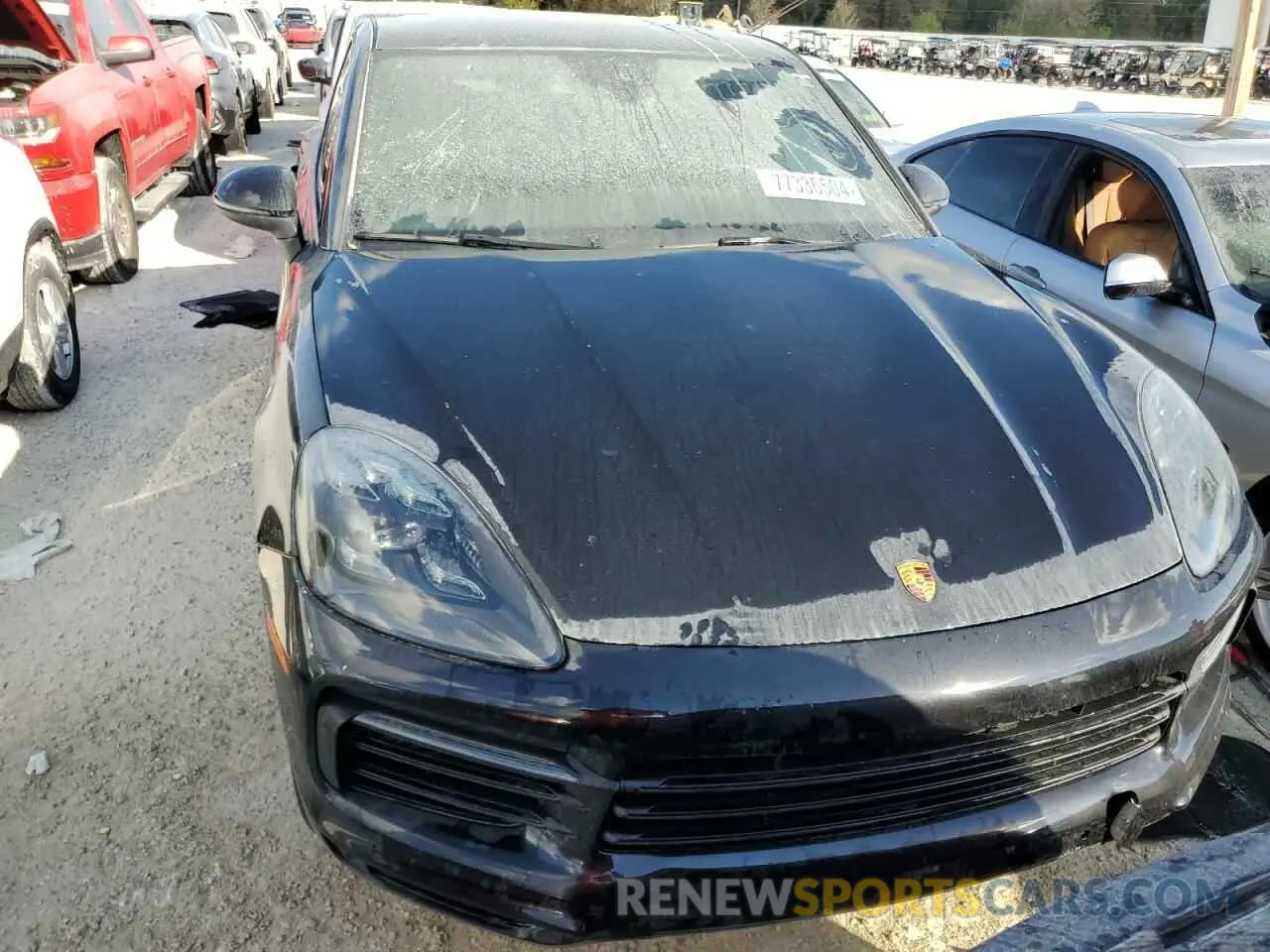 5 Photograph of a damaged car WP1BA2AY1MDA42096 PORSCHE CAYENNE 2021