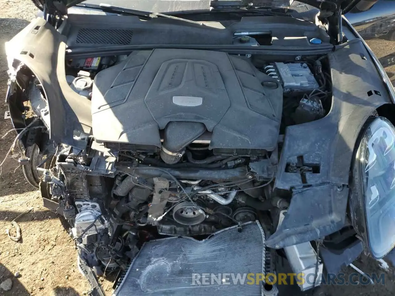 12 Photograph of a damaged car WP1BA2AY5MDA41596 PORSCHE CAYENNE 2021