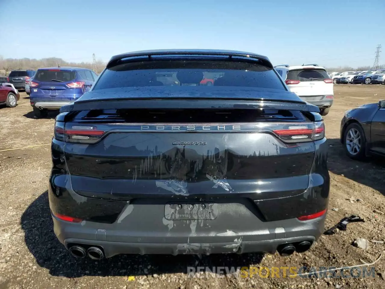 6 Photograph of a damaged car WP1BA2AY5MDA41596 PORSCHE CAYENNE 2021