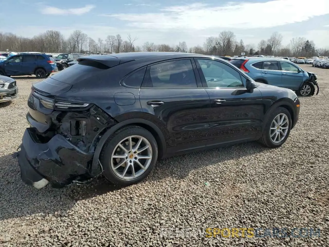 3 Photograph of a damaged car WP1BA2AY5MDA42828 PORSCHE CAYENNE 2021