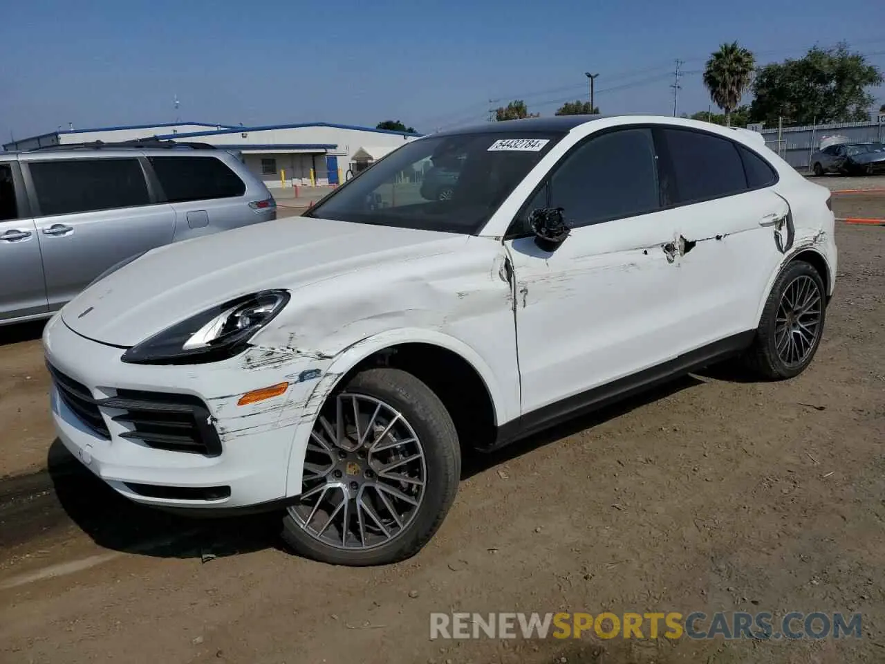 1 Photograph of a damaged car WP1BA2AY5MDA42876 PORSCHE CAYENNE 2021