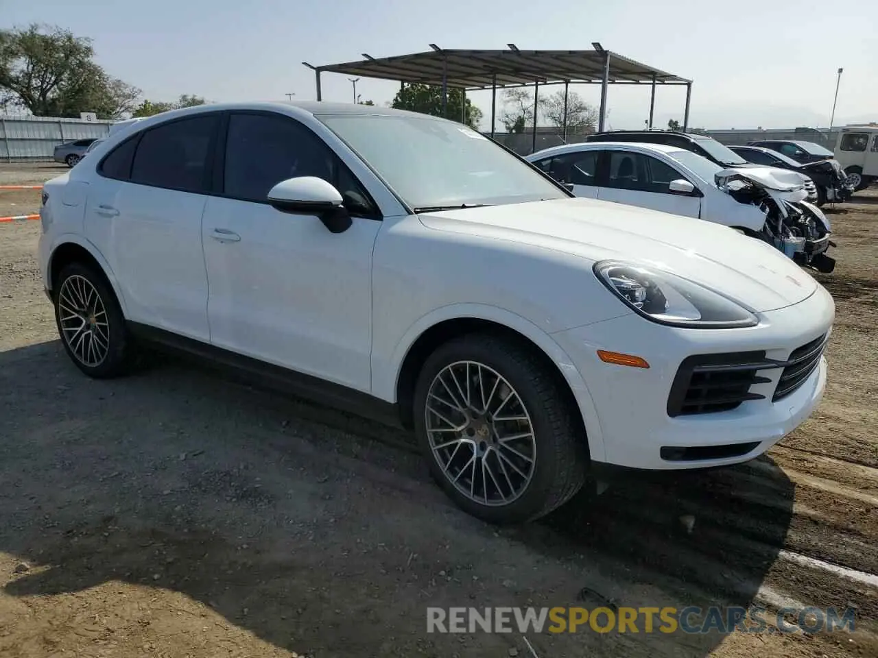 4 Photograph of a damaged car WP1BA2AY5MDA42876 PORSCHE CAYENNE 2021