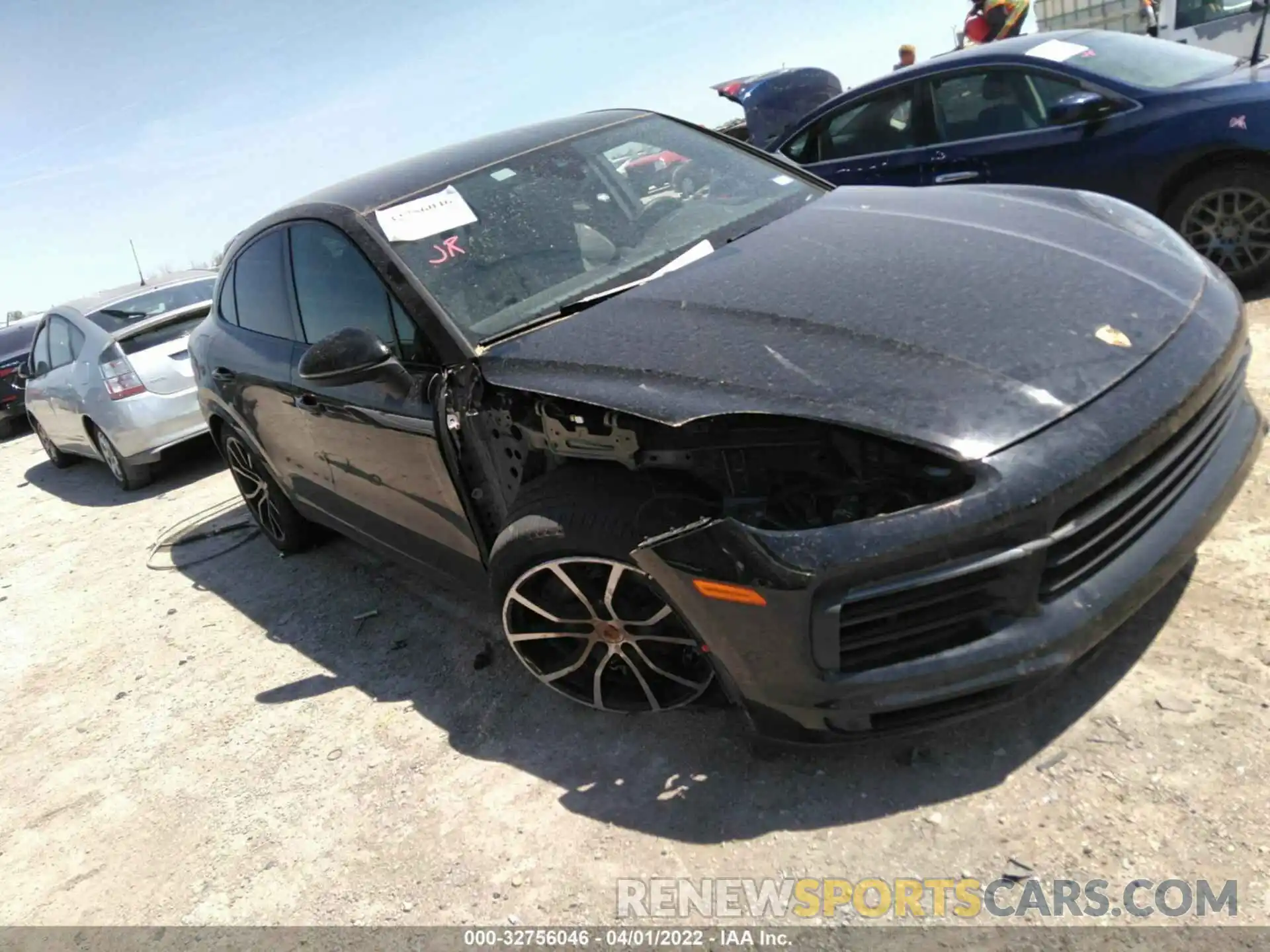 1 Photograph of a damaged car WP1BA2AY8MDA41964 PORSCHE CAYENNE 2021