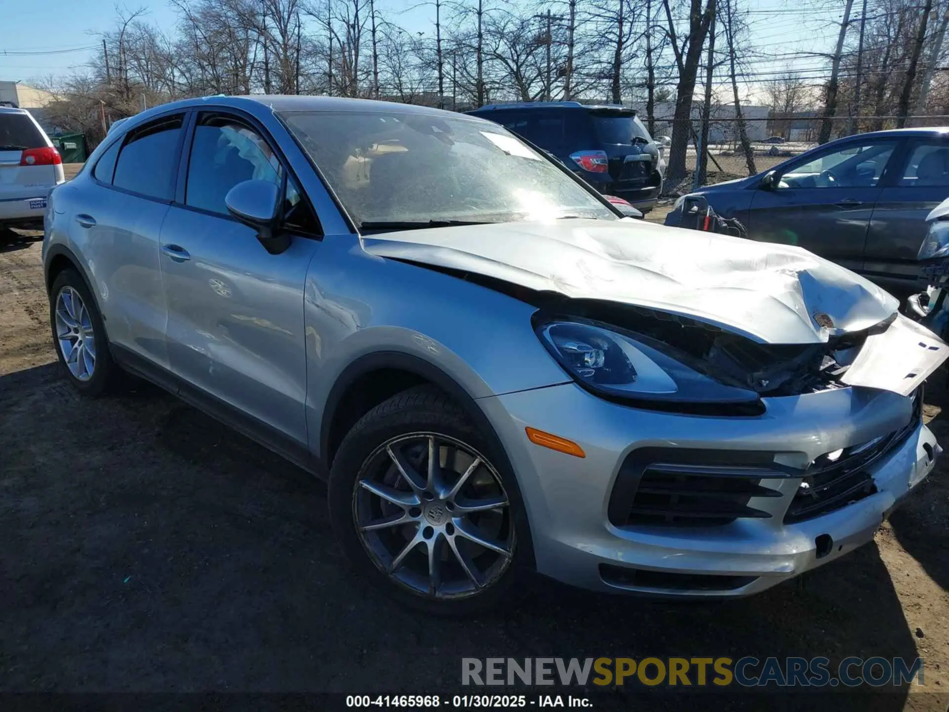 1 Photograph of a damaged car WP1BA2AY8MDA42886 PORSCHE CAYENNE 2021
