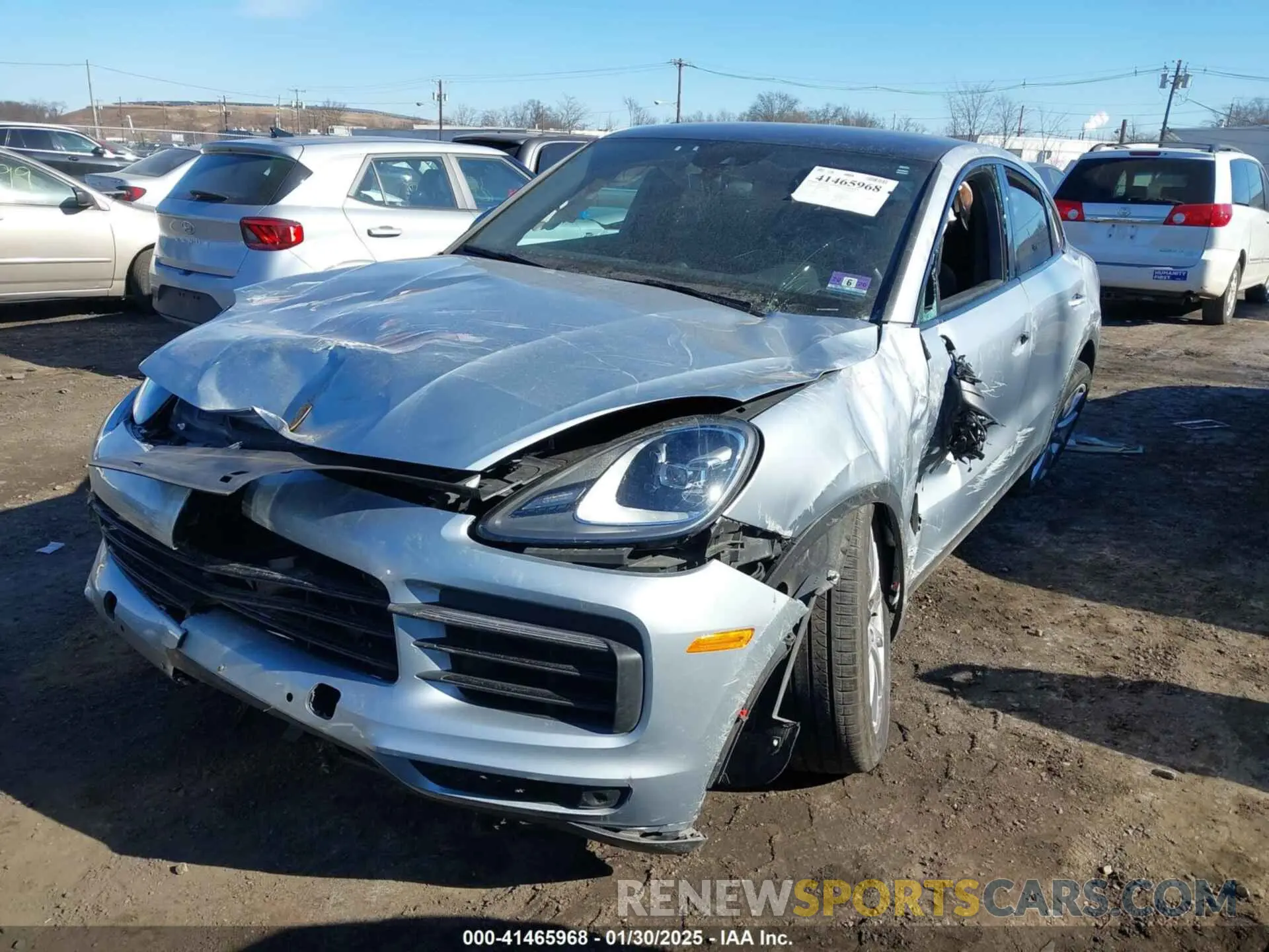 2 Photograph of a damaged car WP1BA2AY8MDA42886 PORSCHE CAYENNE 2021