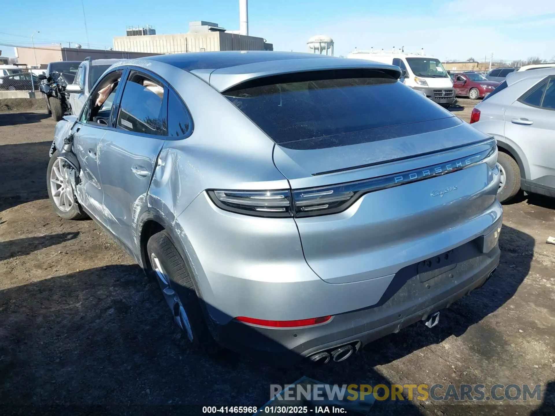 3 Photograph of a damaged car WP1BA2AY8MDA42886 PORSCHE CAYENNE 2021
