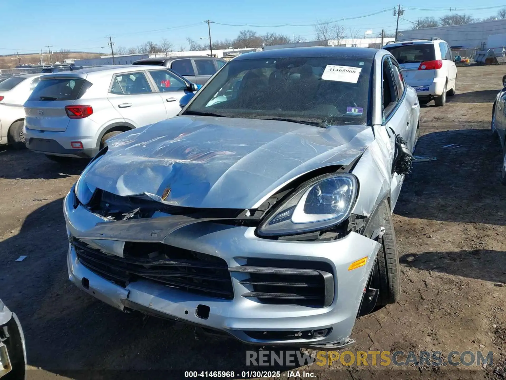 6 Photograph of a damaged car WP1BA2AY8MDA42886 PORSCHE CAYENNE 2021
