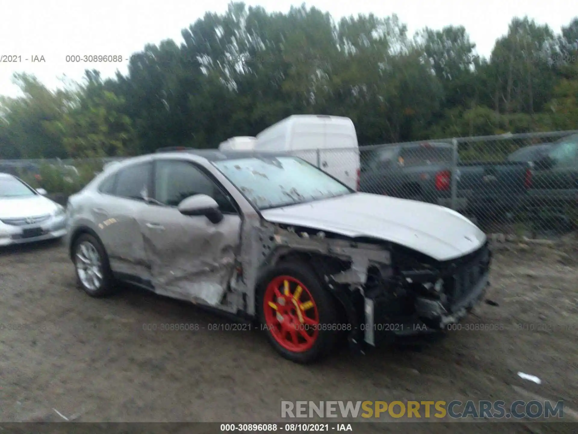 1 Photograph of a damaged car WP1BB2AY5MDA46391 PORSCHE CAYENNE 2021