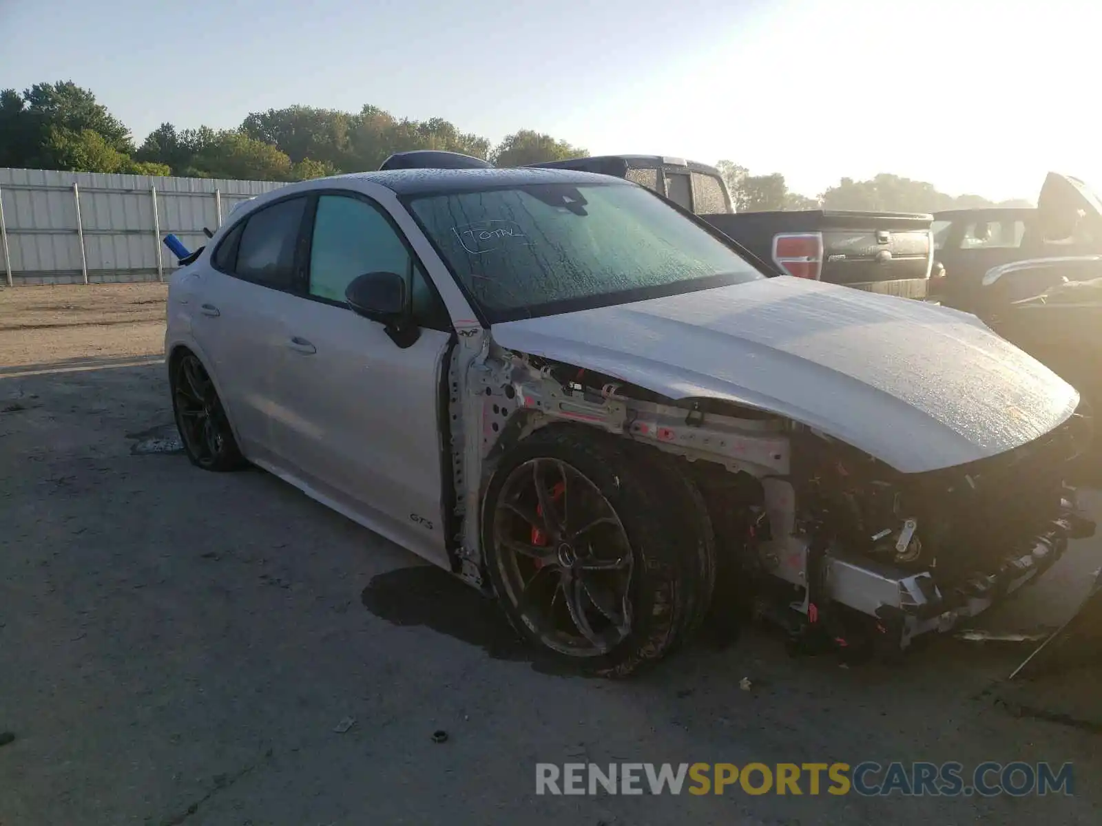 1 Photograph of a damaged car WP1BG2AY8MDA49643 PORSCHE CAYENNE 2021