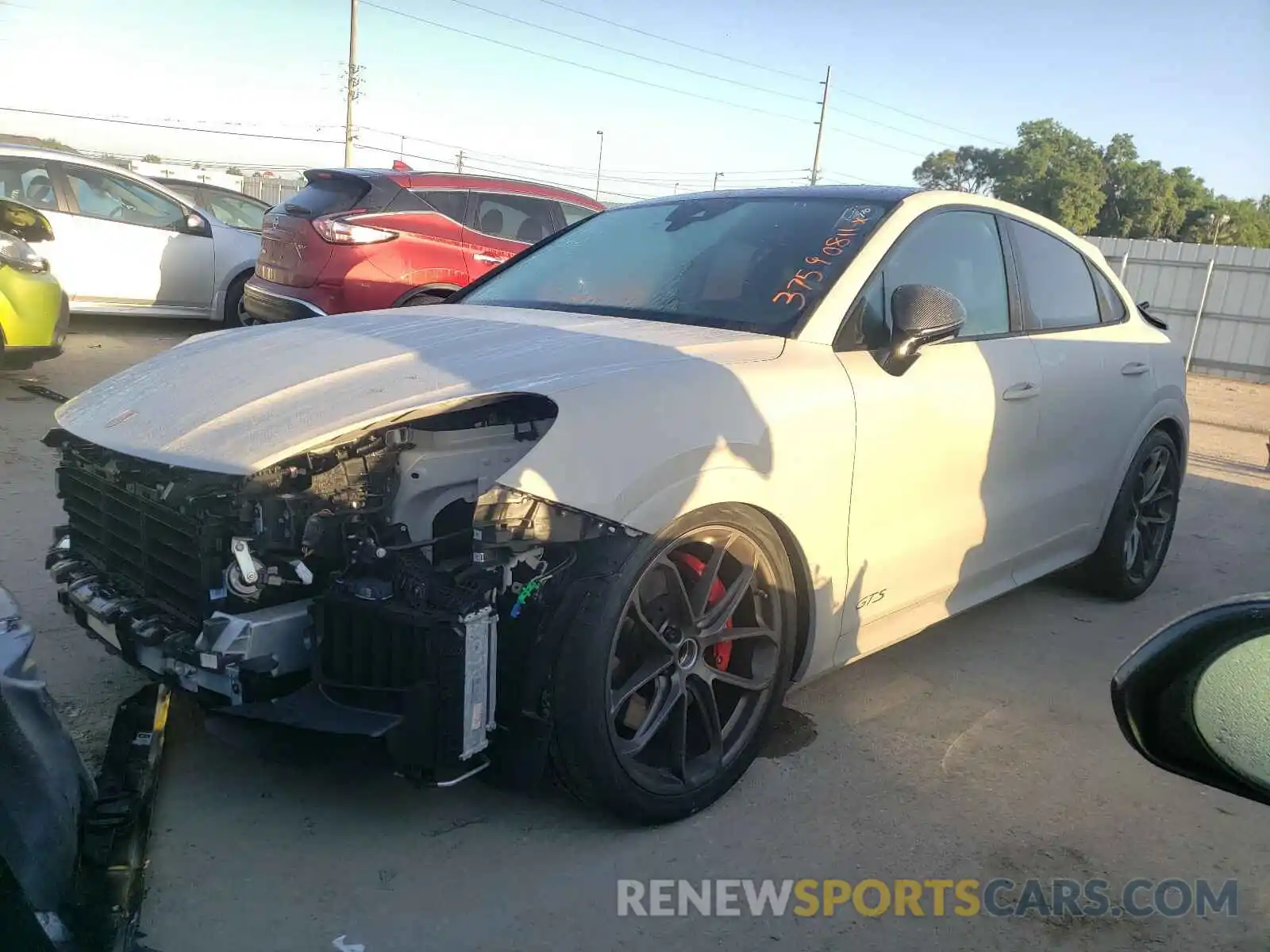 2 Photograph of a damaged car WP1BG2AY8MDA49643 PORSCHE CAYENNE 2021