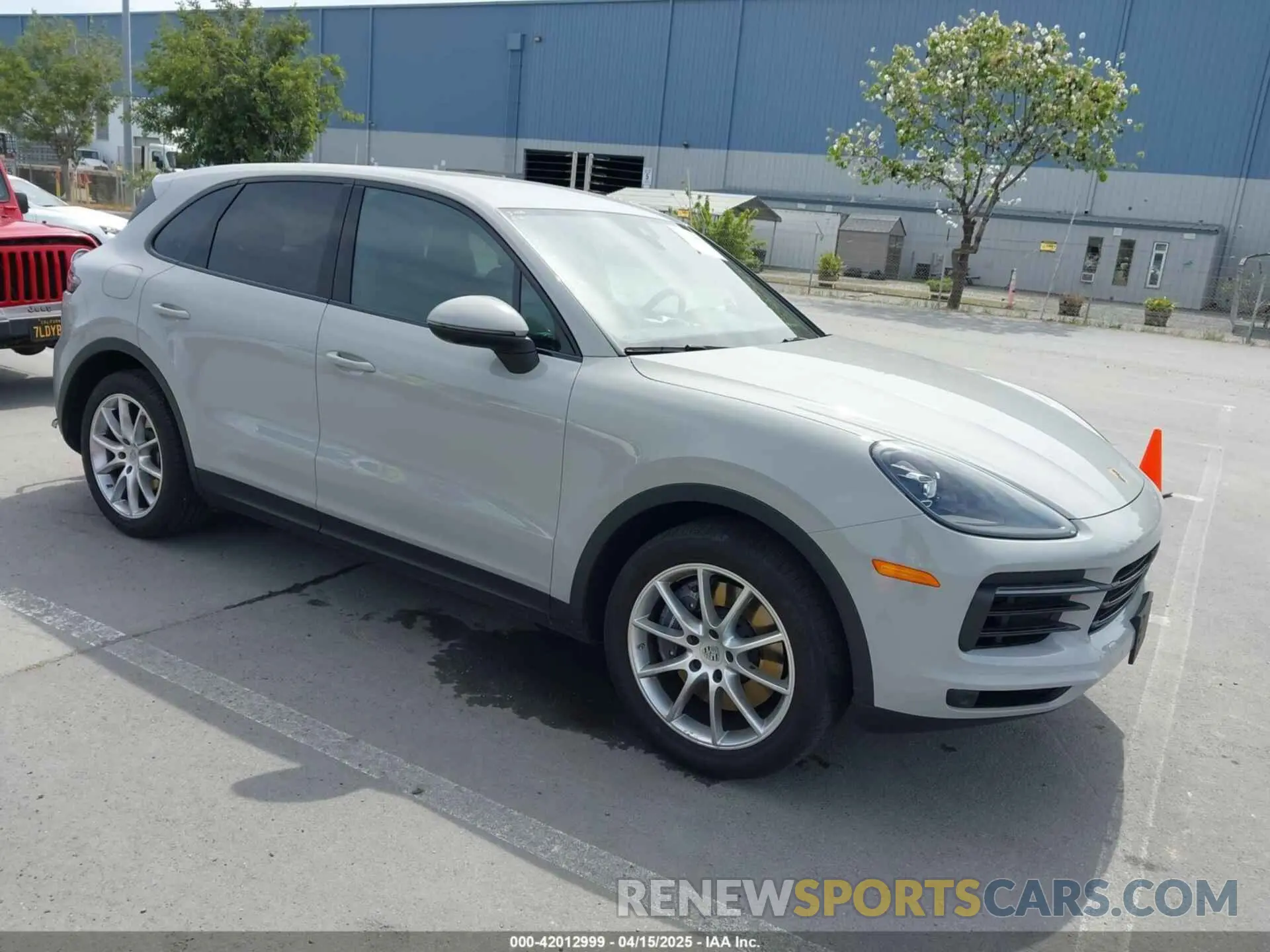 1 Photograph of a damaged car WP1AA2AY0NDA03531 PORSCHE CAYENNE 2022