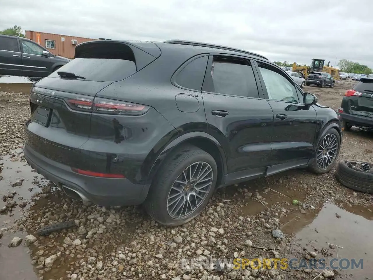 3 Photograph of a damaged car WP1AA2AY0NDA04582 PORSCHE CAYENNE 2022