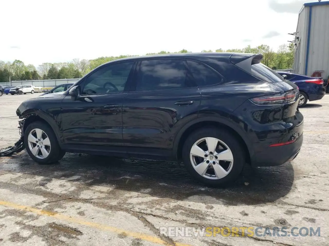 2 Photograph of a damaged car WP1AA2AY0NDA04856 PORSCHE CAYENNE 2022