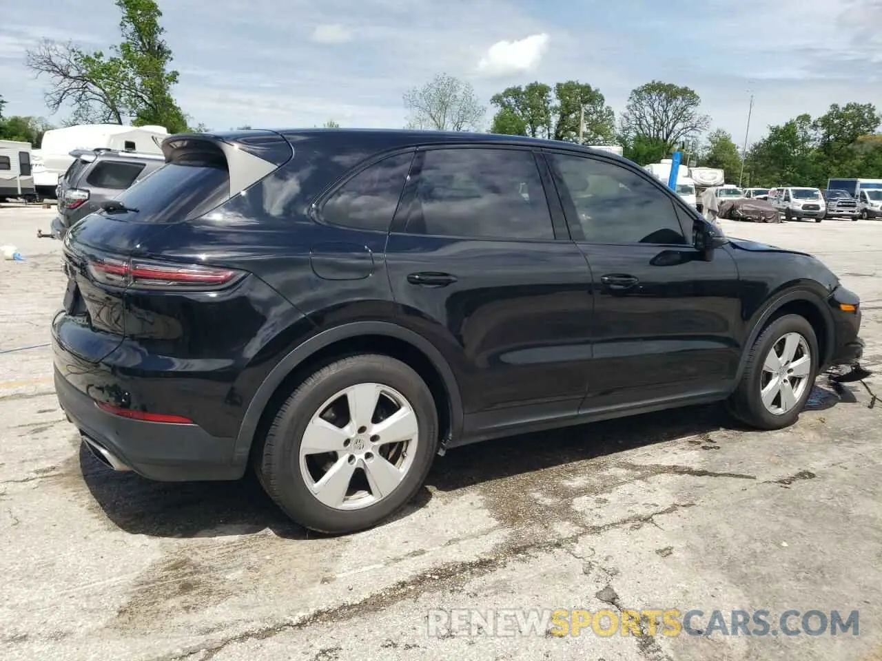 3 Photograph of a damaged car WP1AA2AY0NDA04856 PORSCHE CAYENNE 2022
