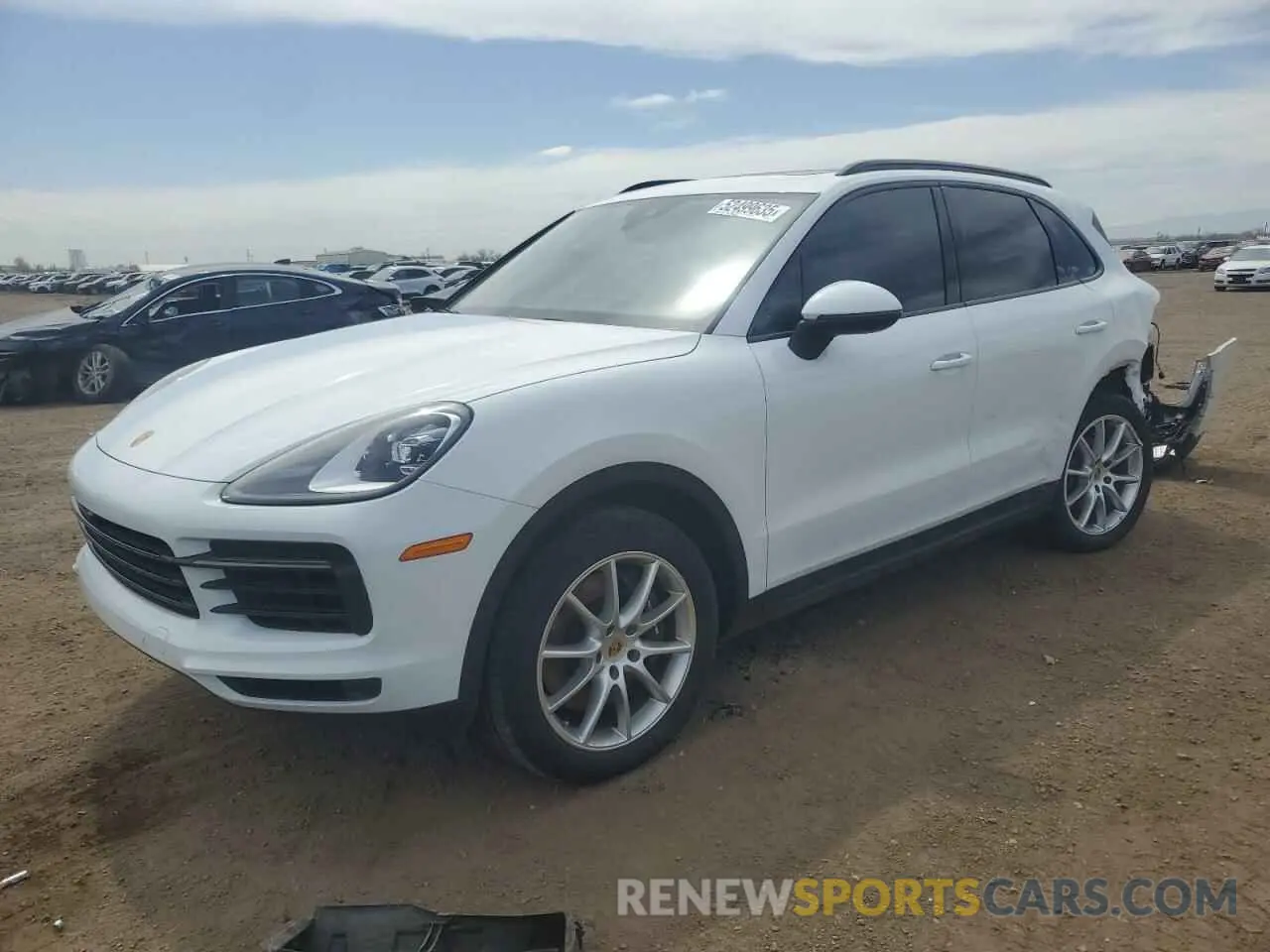 1 Photograph of a damaged car WP1AA2AY2NDA04695 PORSCHE CAYENNE 2022