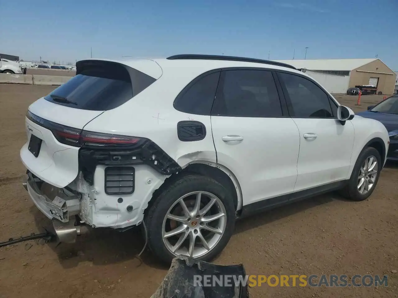 3 Photograph of a damaged car WP1AA2AY2NDA04695 PORSCHE CAYENNE 2022