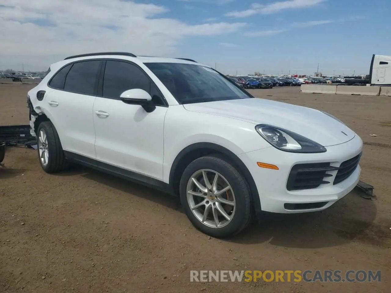4 Photograph of a damaged car WP1AA2AY2NDA04695 PORSCHE CAYENNE 2022