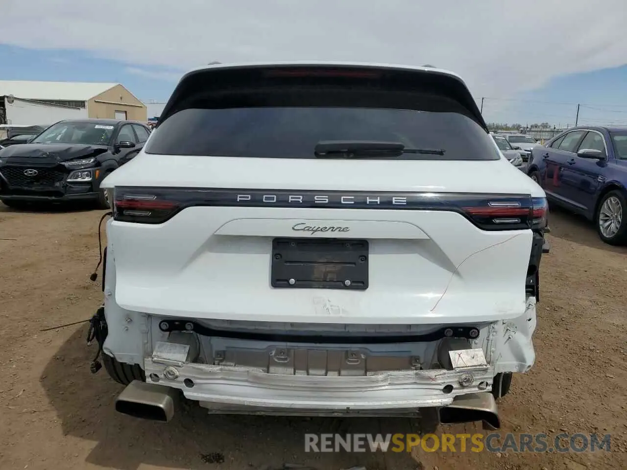 6 Photograph of a damaged car WP1AA2AY2NDA04695 PORSCHE CAYENNE 2022