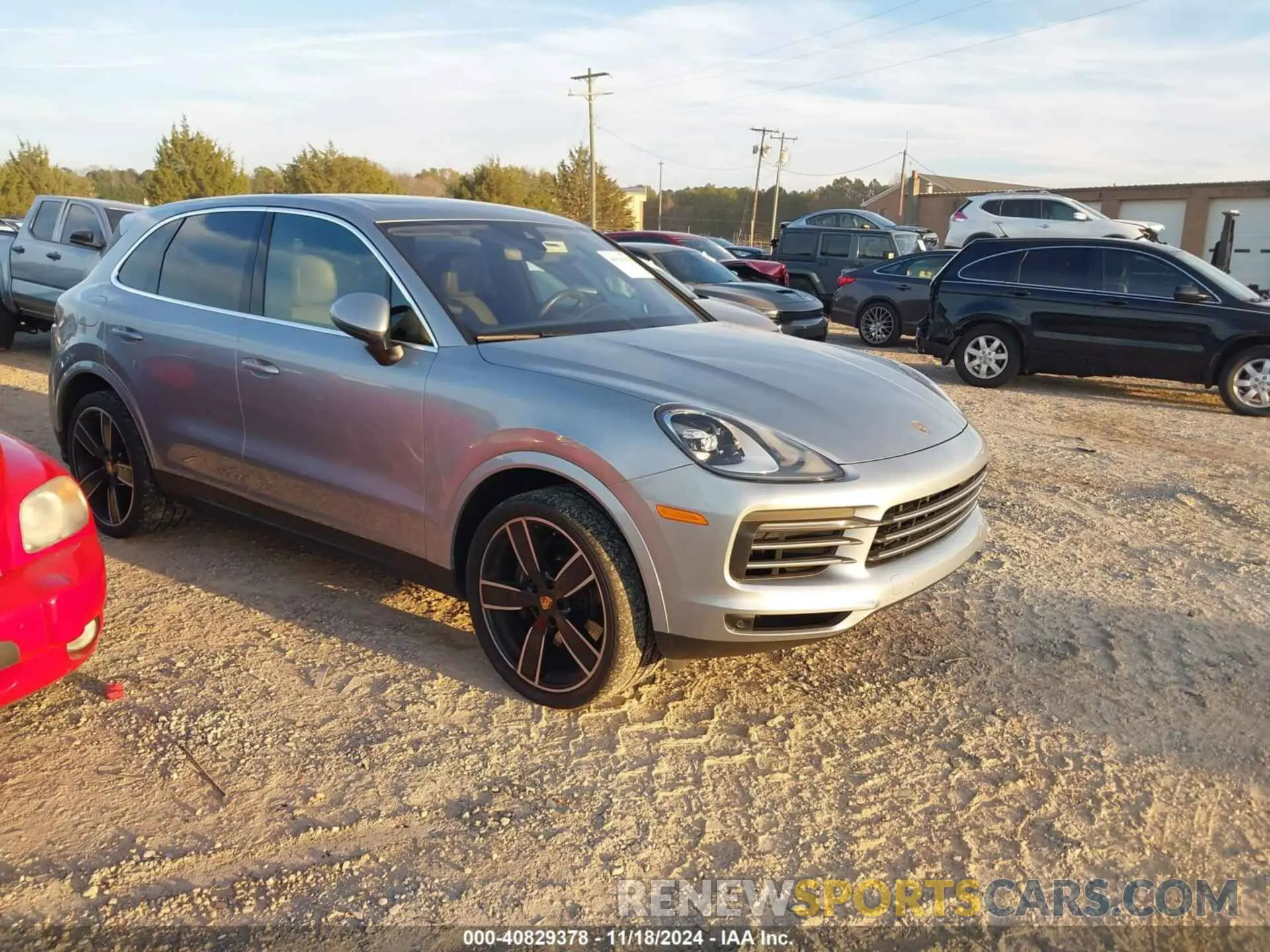 1 Photograph of a damaged car WP1AA2AY4NDA01359 PORSCHE CAYENNE 2022