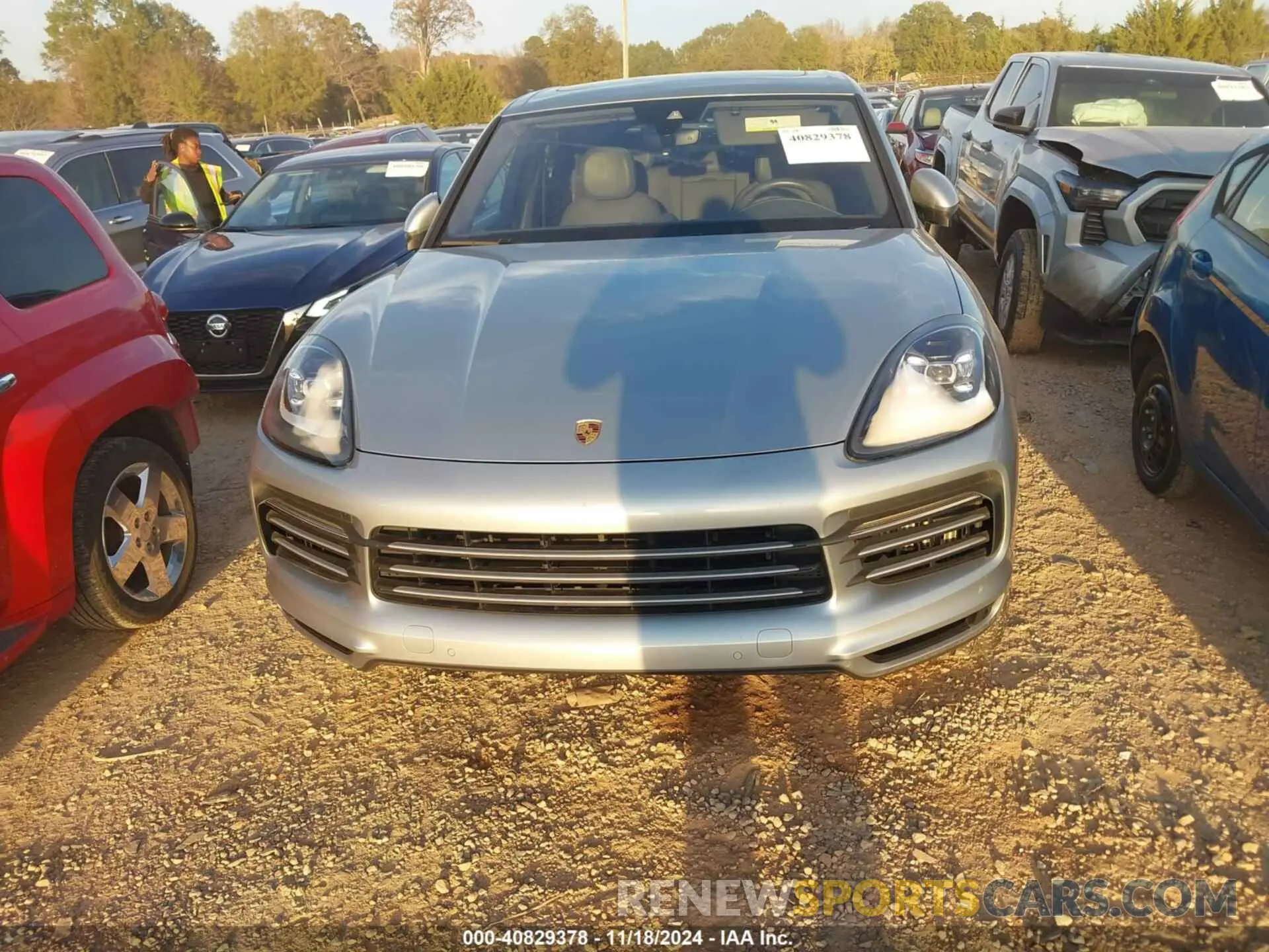 12 Photograph of a damaged car WP1AA2AY4NDA01359 PORSCHE CAYENNE 2022