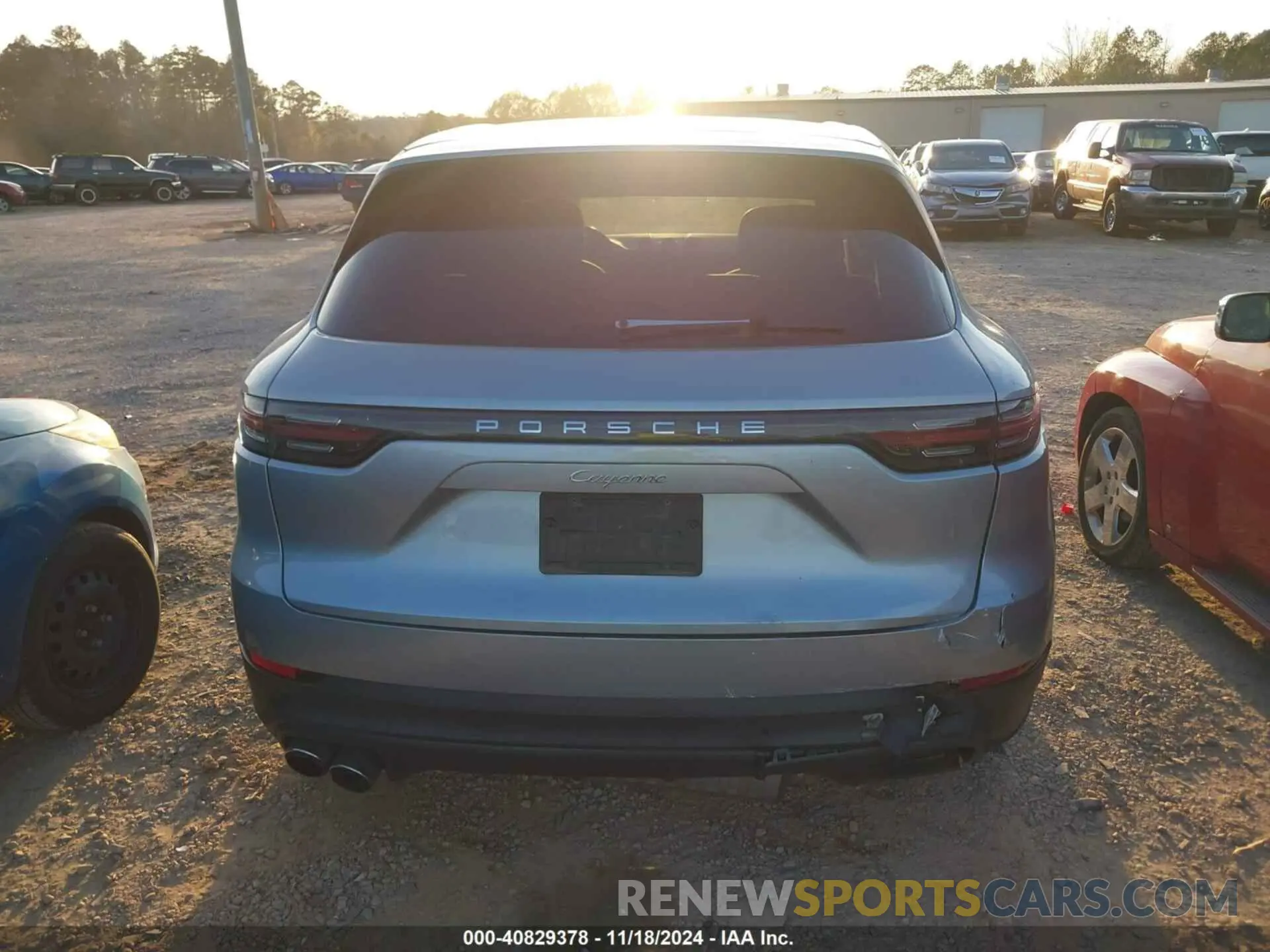 16 Photograph of a damaged car WP1AA2AY4NDA01359 PORSCHE CAYENNE 2022