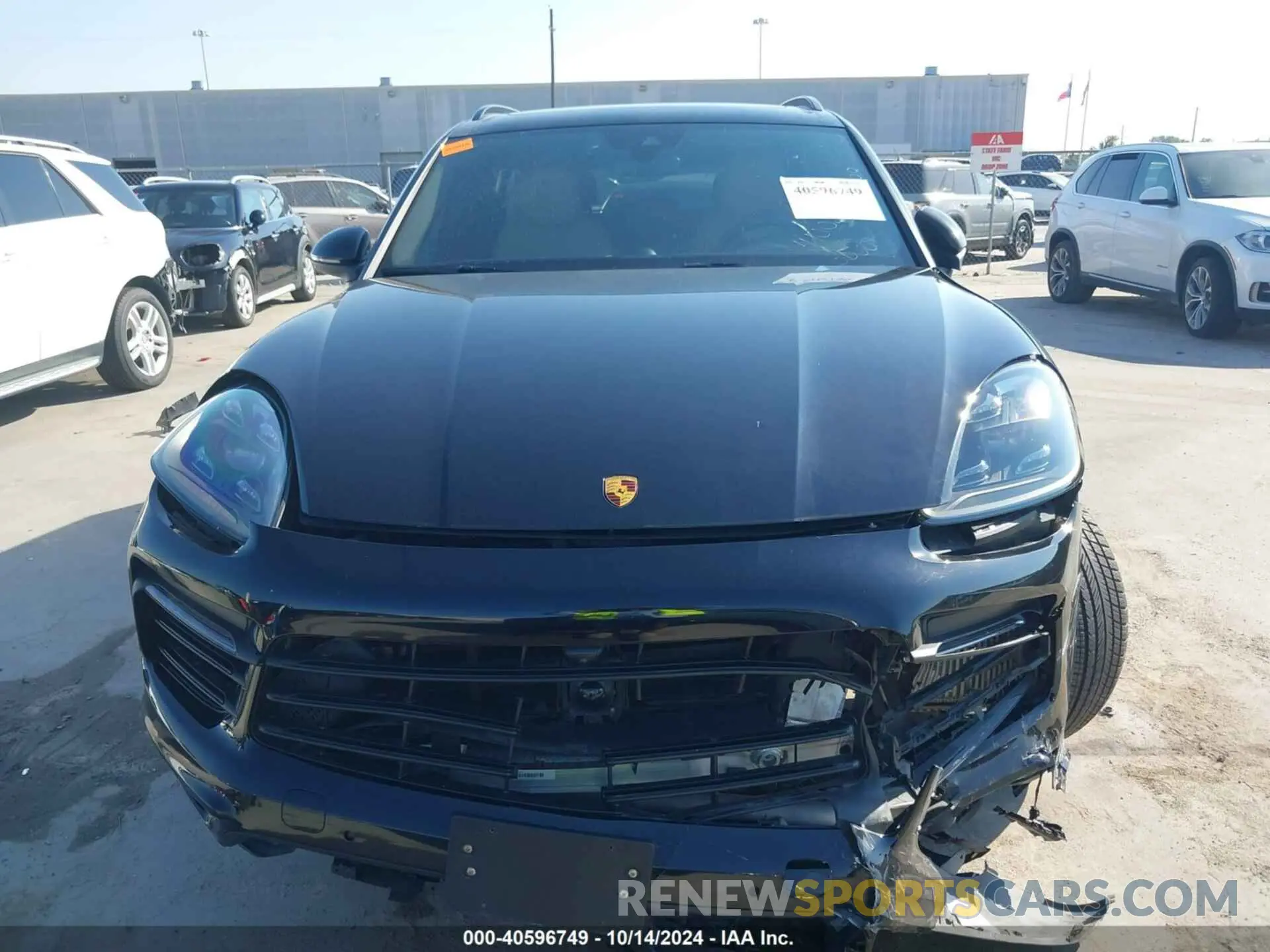 12 Photograph of a damaged car WP1AA2AY4NDA03550 PORSCHE CAYENNE 2022