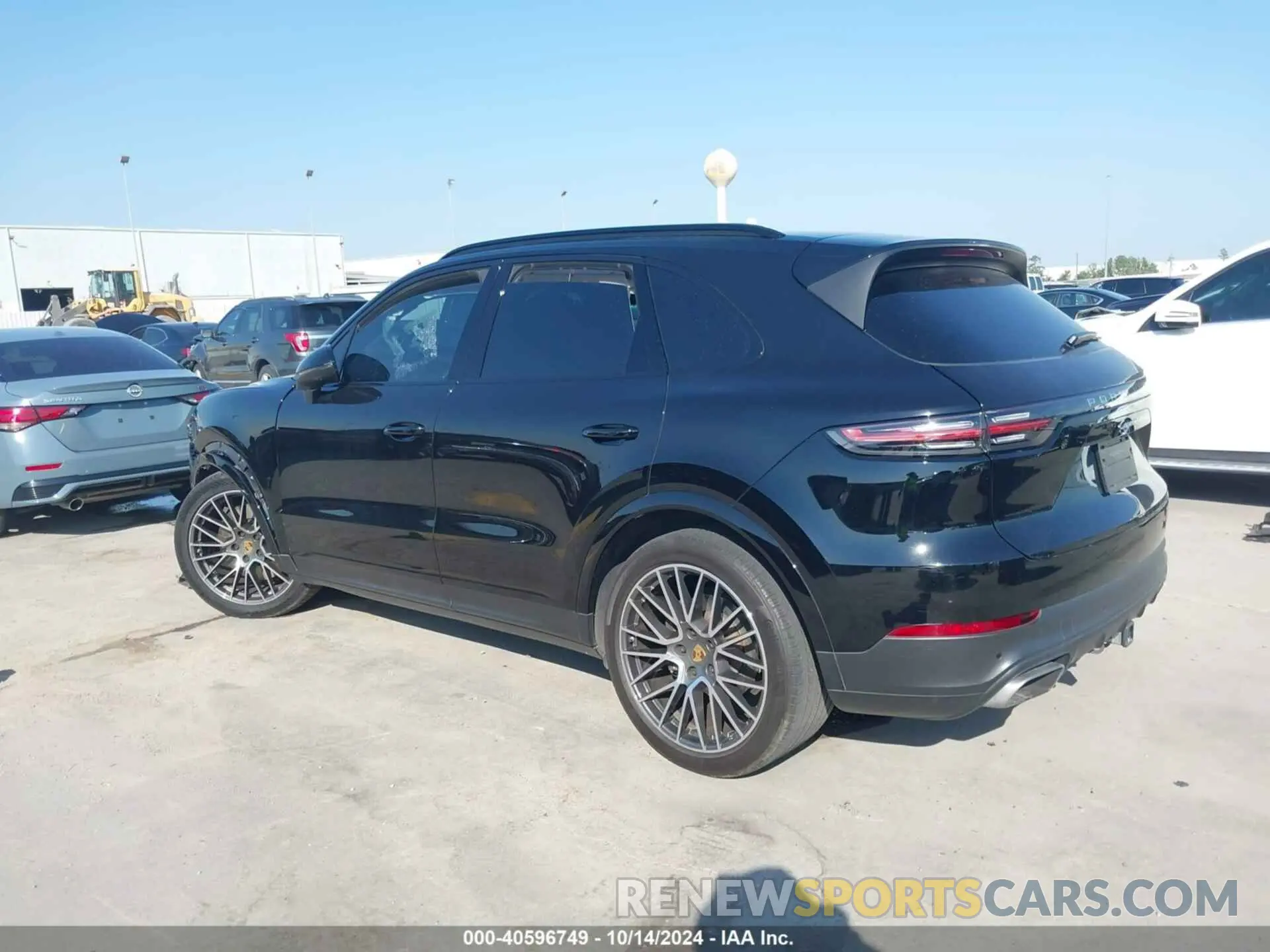 3 Photograph of a damaged car WP1AA2AY4NDA03550 PORSCHE CAYENNE 2022