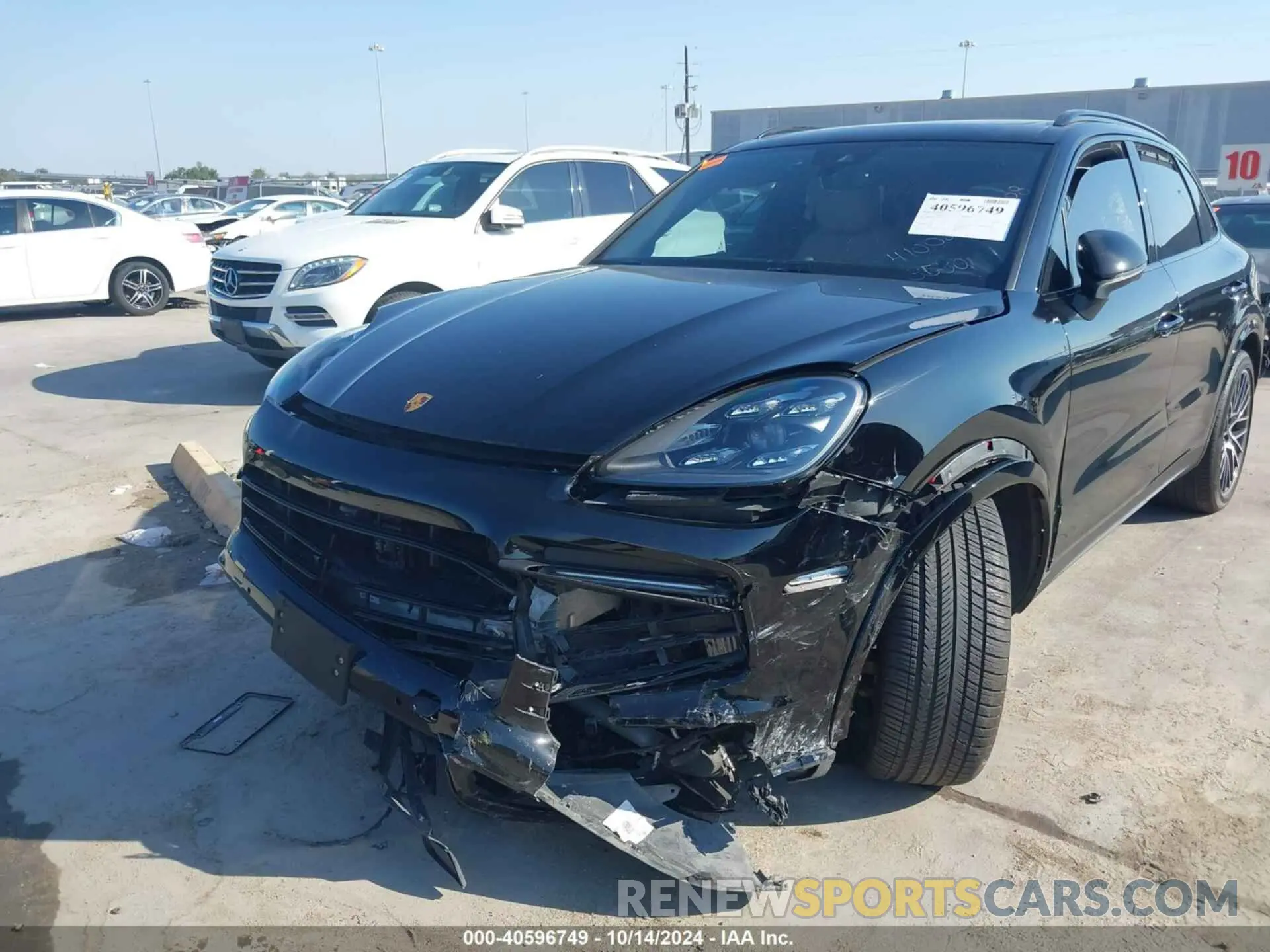 6 Photograph of a damaged car WP1AA2AY4NDA03550 PORSCHE CAYENNE 2022