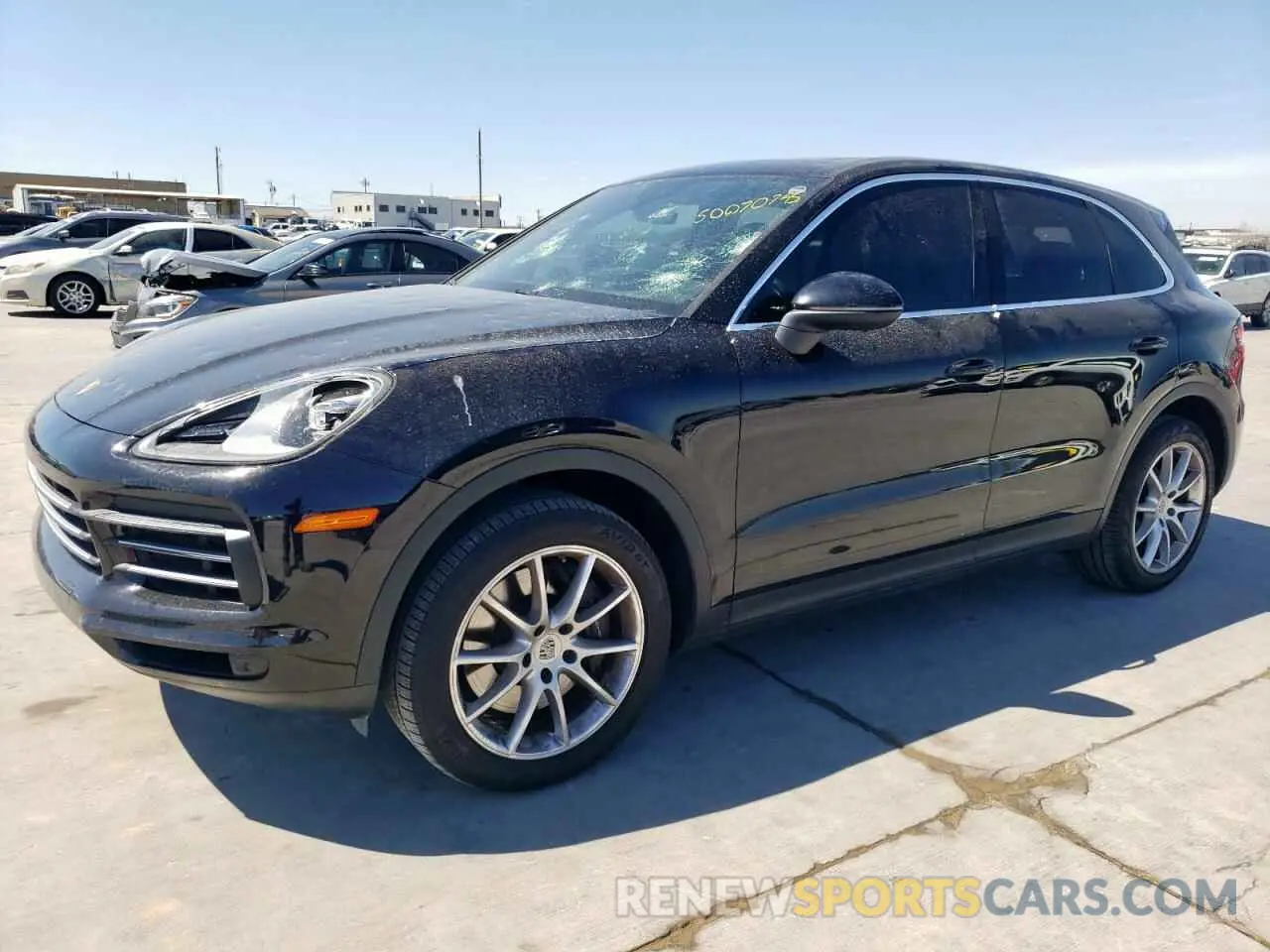1 Photograph of a damaged car WP1AA2AY4NDA03564 PORSCHE CAYENNE 2022