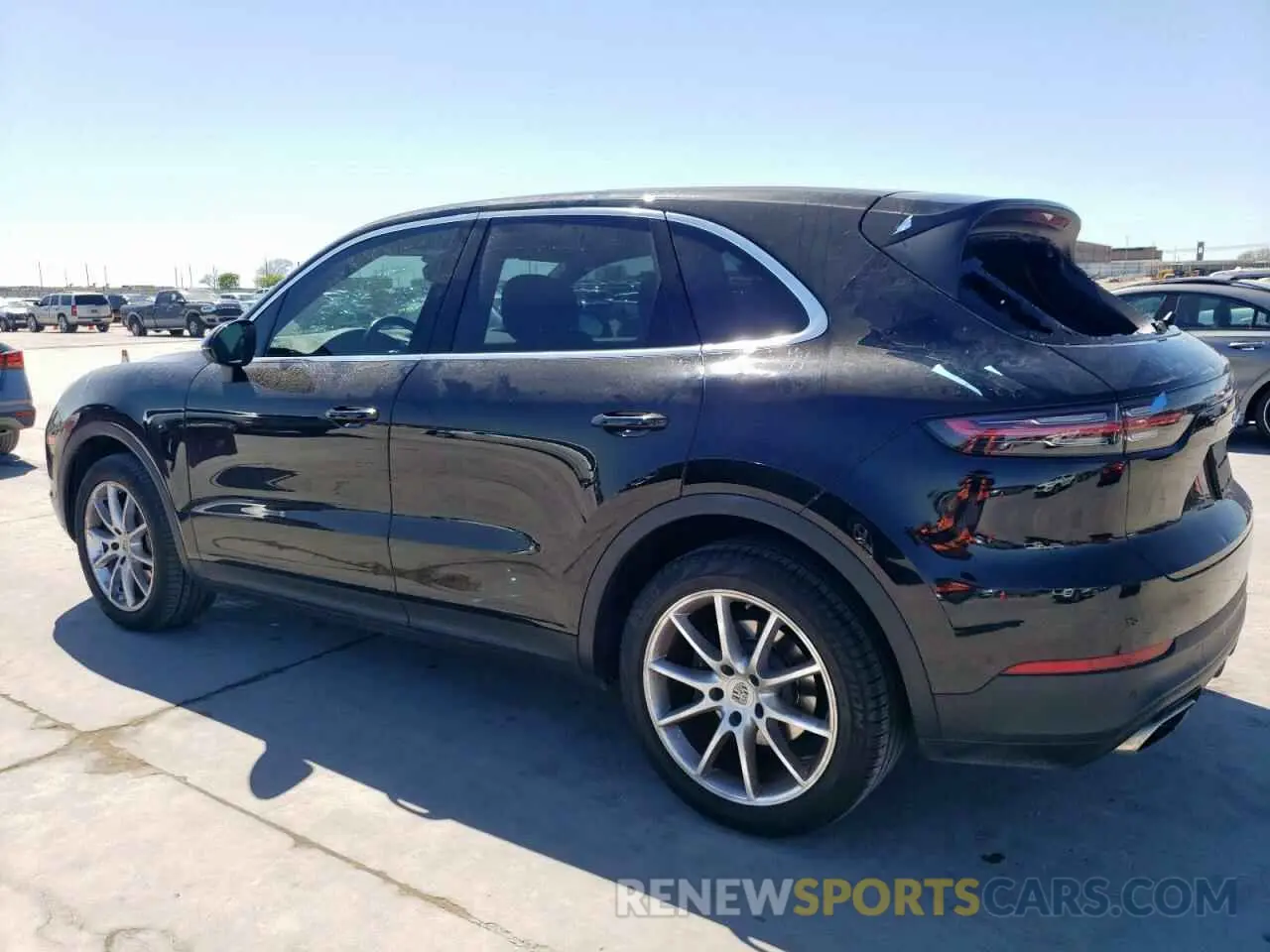 2 Photograph of a damaged car WP1AA2AY4NDA03564 PORSCHE CAYENNE 2022