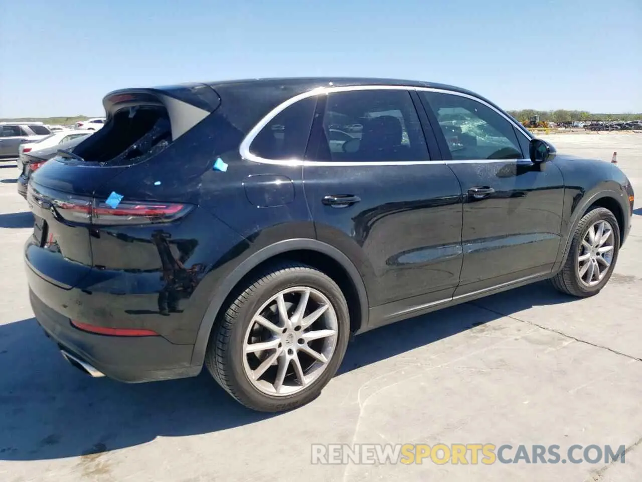 3 Photograph of a damaged car WP1AA2AY4NDA03564 PORSCHE CAYENNE 2022