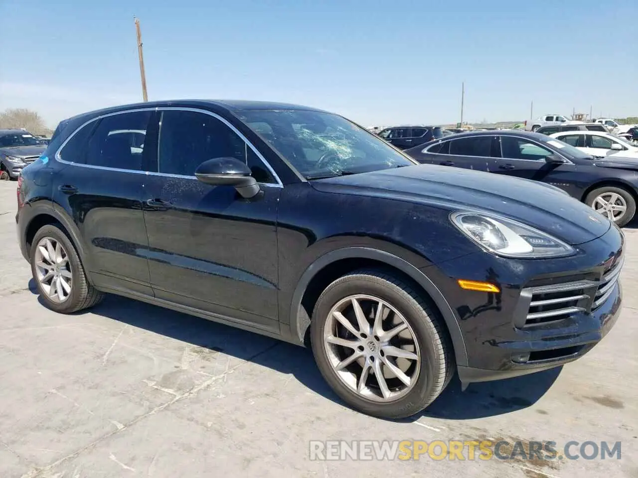 4 Photograph of a damaged car WP1AA2AY4NDA03564 PORSCHE CAYENNE 2022