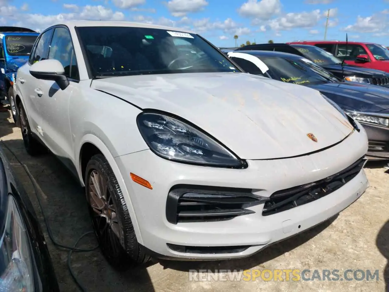 4 Photograph of a damaged car WP1AA2AY4NDA05752 PORSCHE CAYENNE 2022