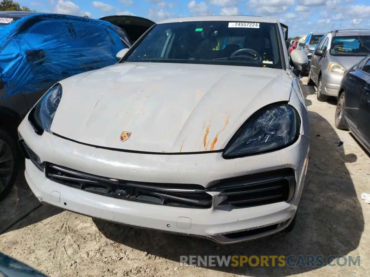 5 Photograph of a damaged car WP1AA2AY4NDA05752 PORSCHE CAYENNE 2022