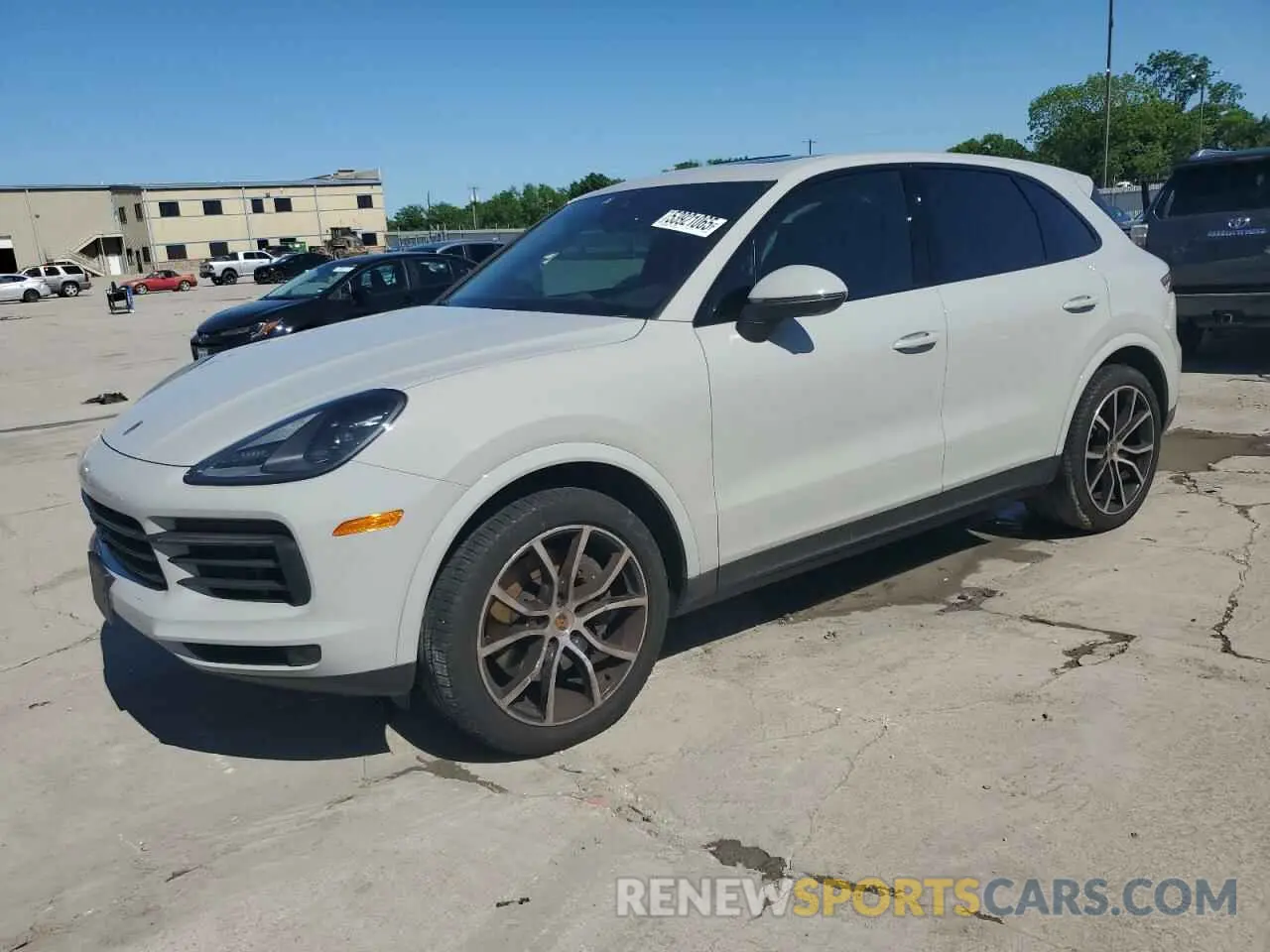 1 Photograph of a damaged car WP1AA2AY4NDA06108 PORSCHE CAYENNE 2022