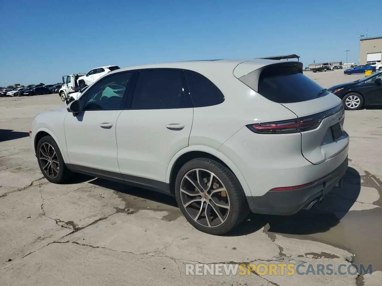 2 Photograph of a damaged car WP1AA2AY4NDA06108 PORSCHE CAYENNE 2022