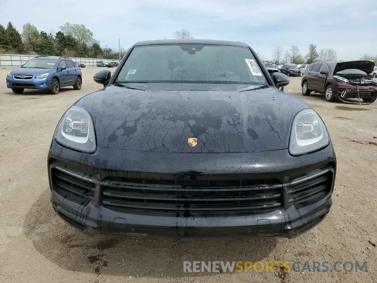 5 Photograph of a damaged car WP1AA2AY7NDA00593 PORSCHE CAYENNE 2022